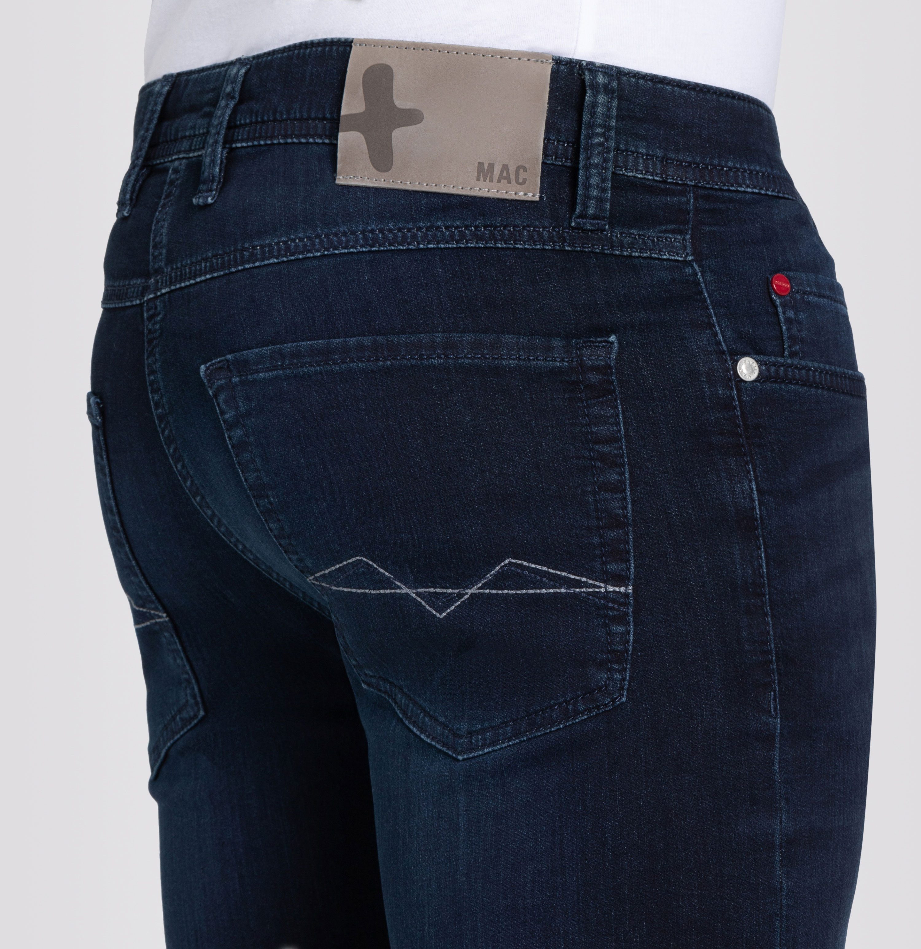 MAC Jeansshorts Jog'n Bermuda softer Sweat-Denim, elastisch und bequem – Bild 4 von 5