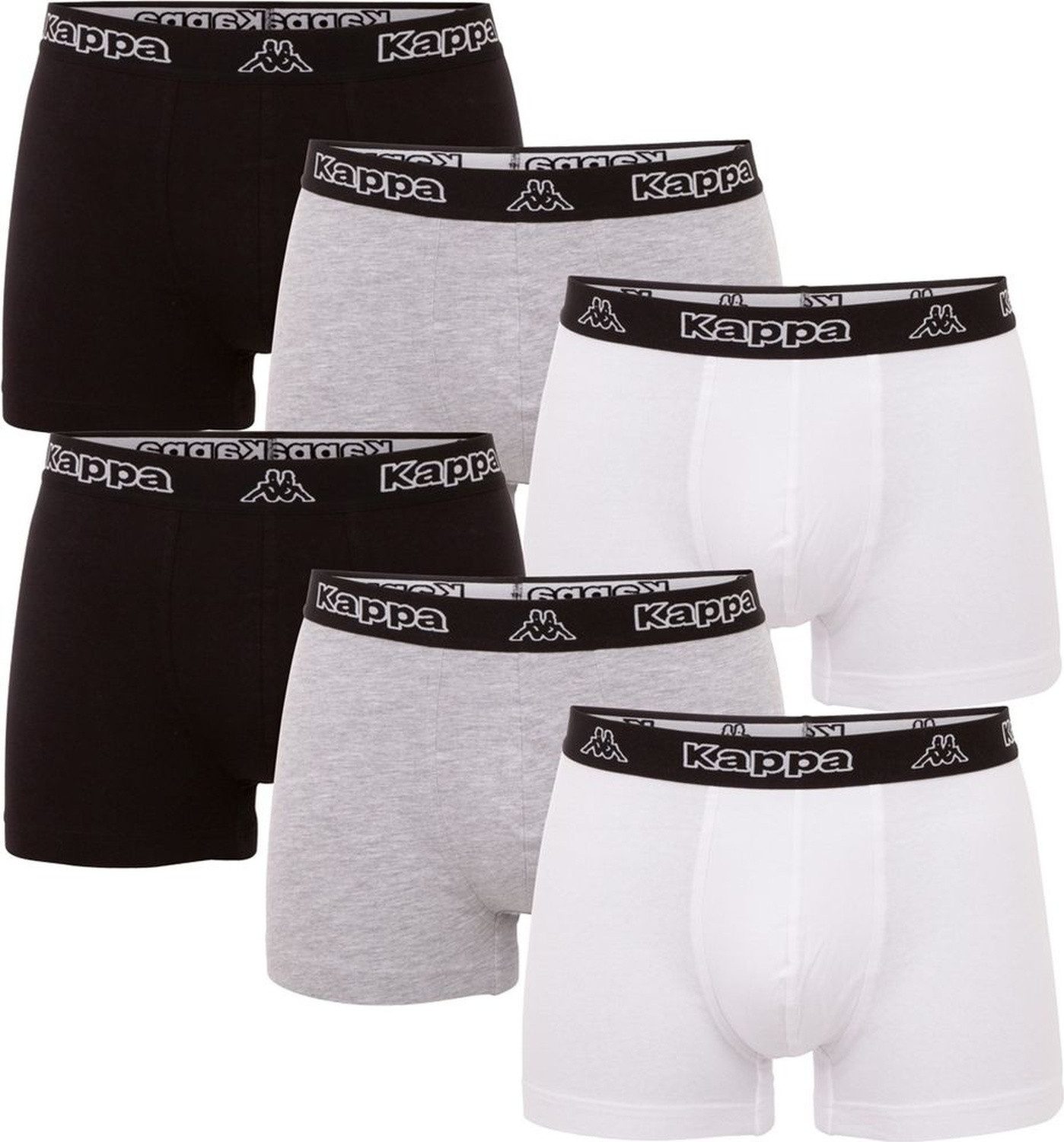 Kappa Boxershorts Boxershorts, 6er Pack
