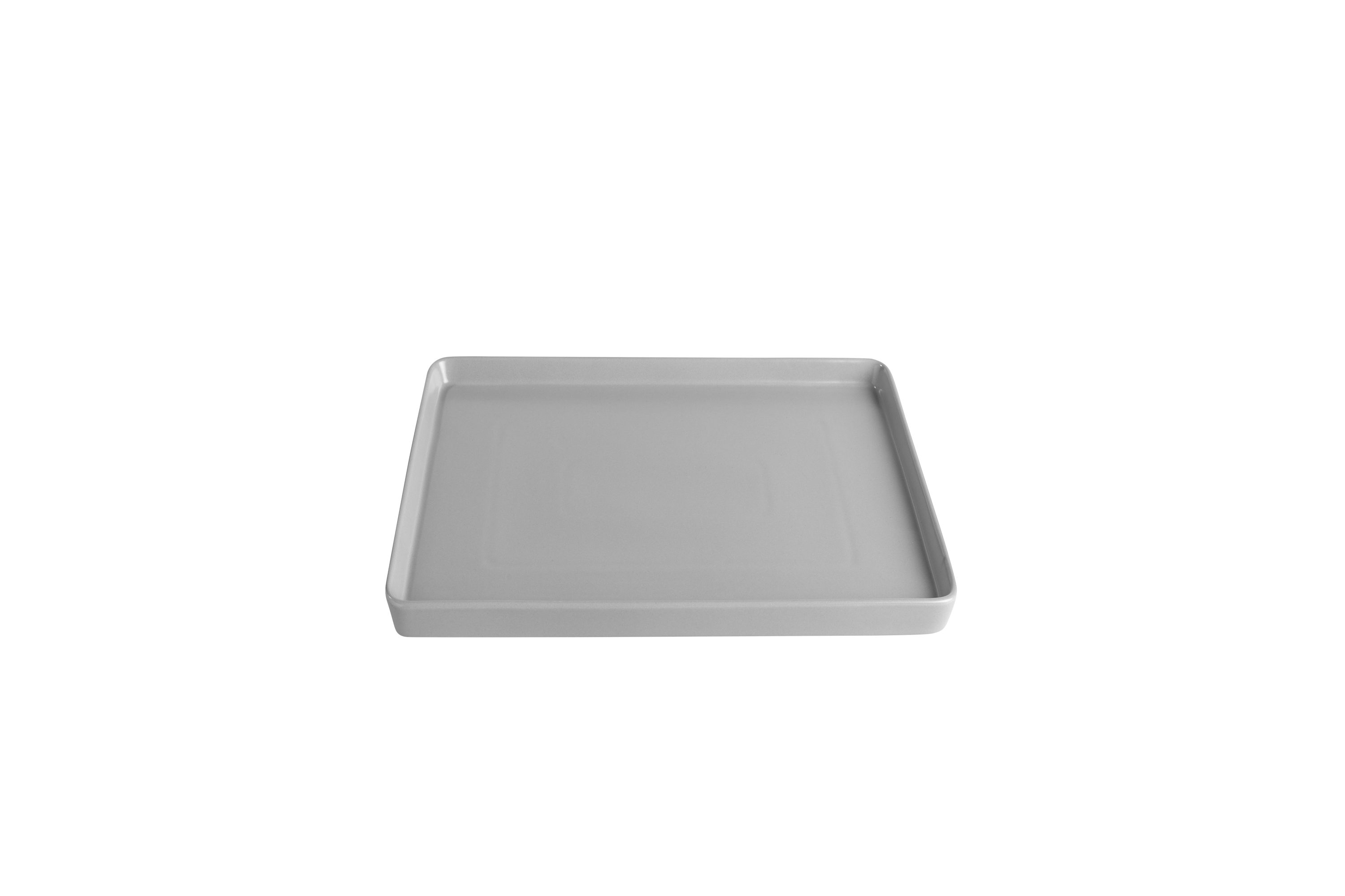 Sallys Servierplatte Quadratisch - 25 x 25 cm, aus widerstandsfähigem Porzellan