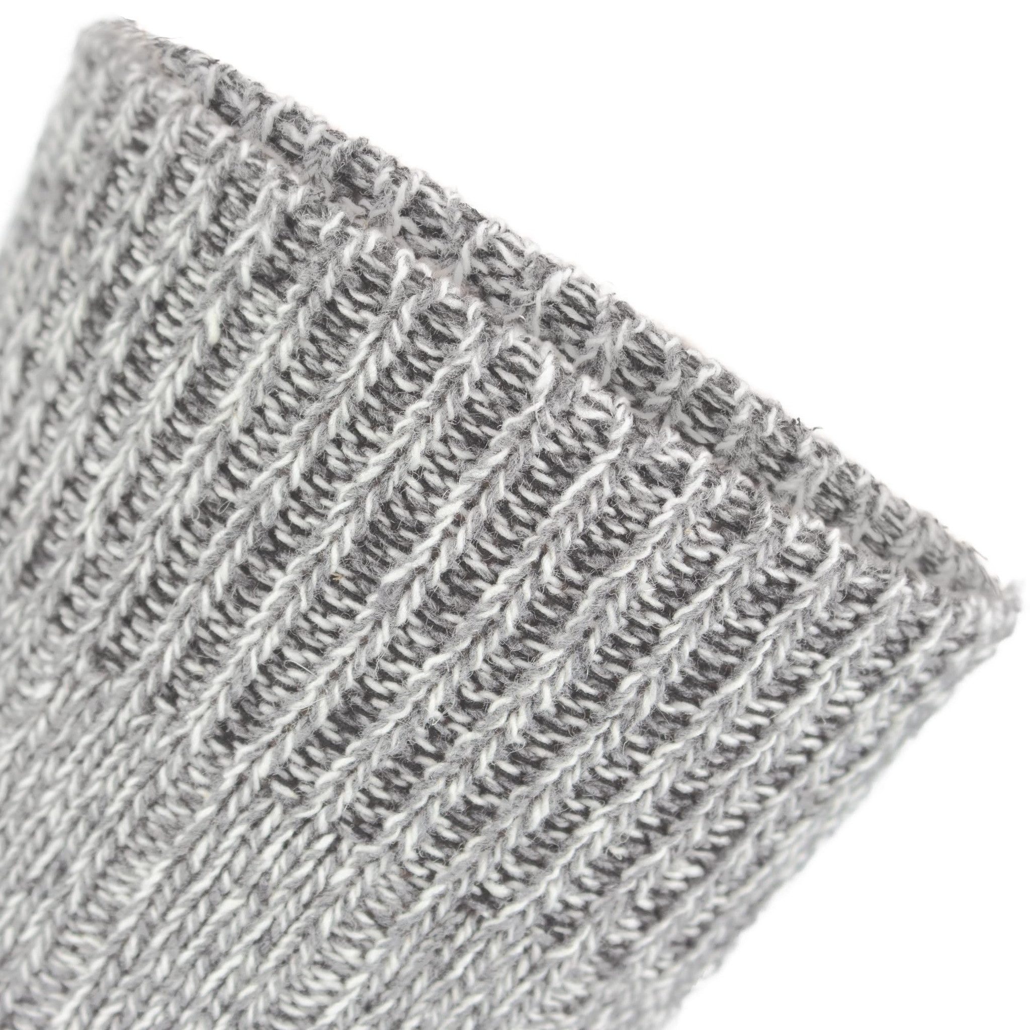 Black Snake Norwegersocken Warme Wollsocken mit Frotteesohle im Grobstrick für Damen und Herren (Socken-Set, 6-Paar, Grau 43/46) dicke Wintersocken in melierter – Bild 4 von 4