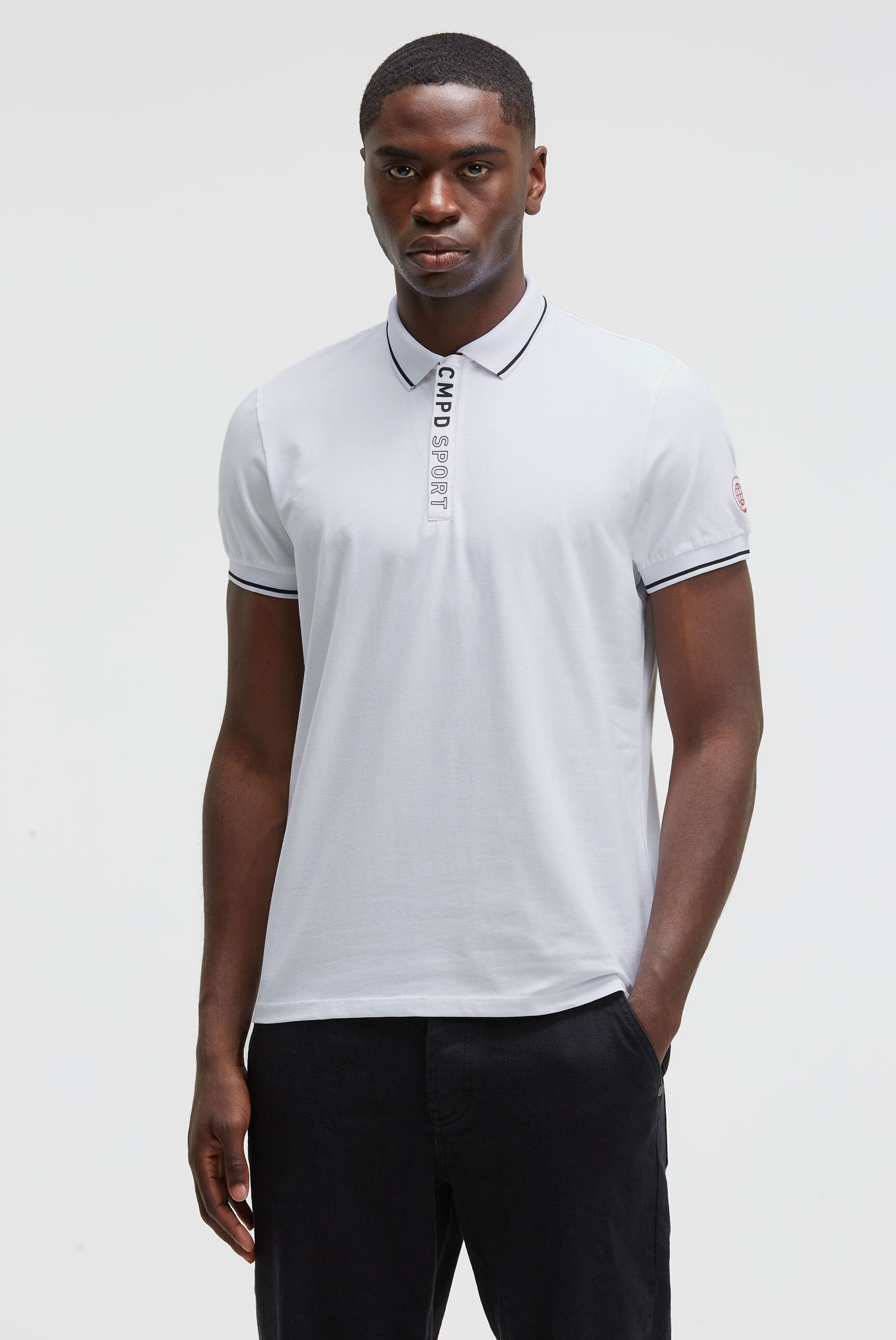 CAMP DAVID Poloshirt mit Baumwolle