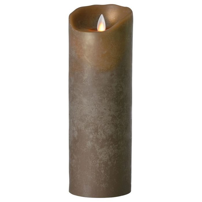 SOMPEX Deckenleuchte LED Kerze Flame 1W in Taupe 230mm Höhe: 230mm Leuchtmittel enthalten: Ja fest verbaut LED warmweiss LED Kerzen