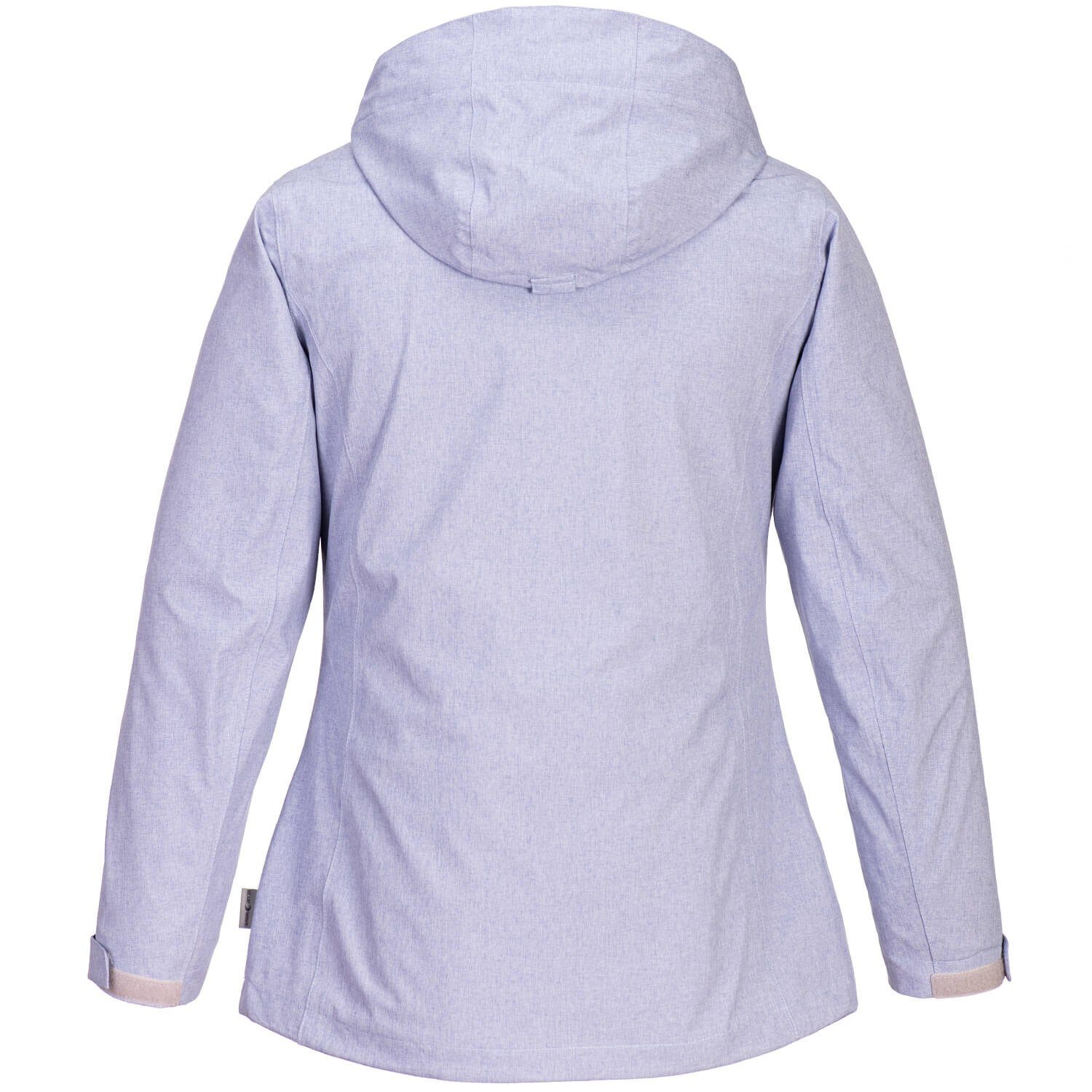 Blue Wave Funktionsjacke Hannah Damen Jacke Hannah - Regenjacke abnehmbare Kapuze und Mesh-Innenfutter