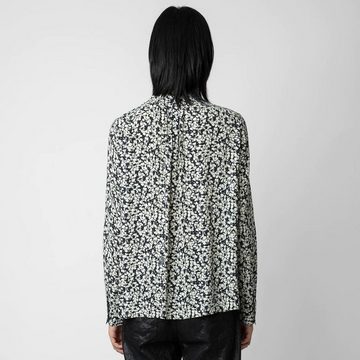 ZADIG & VOLTAIRE Langarmbluse Bluse TINK CREPE BICO FLOWERS aus Viskose