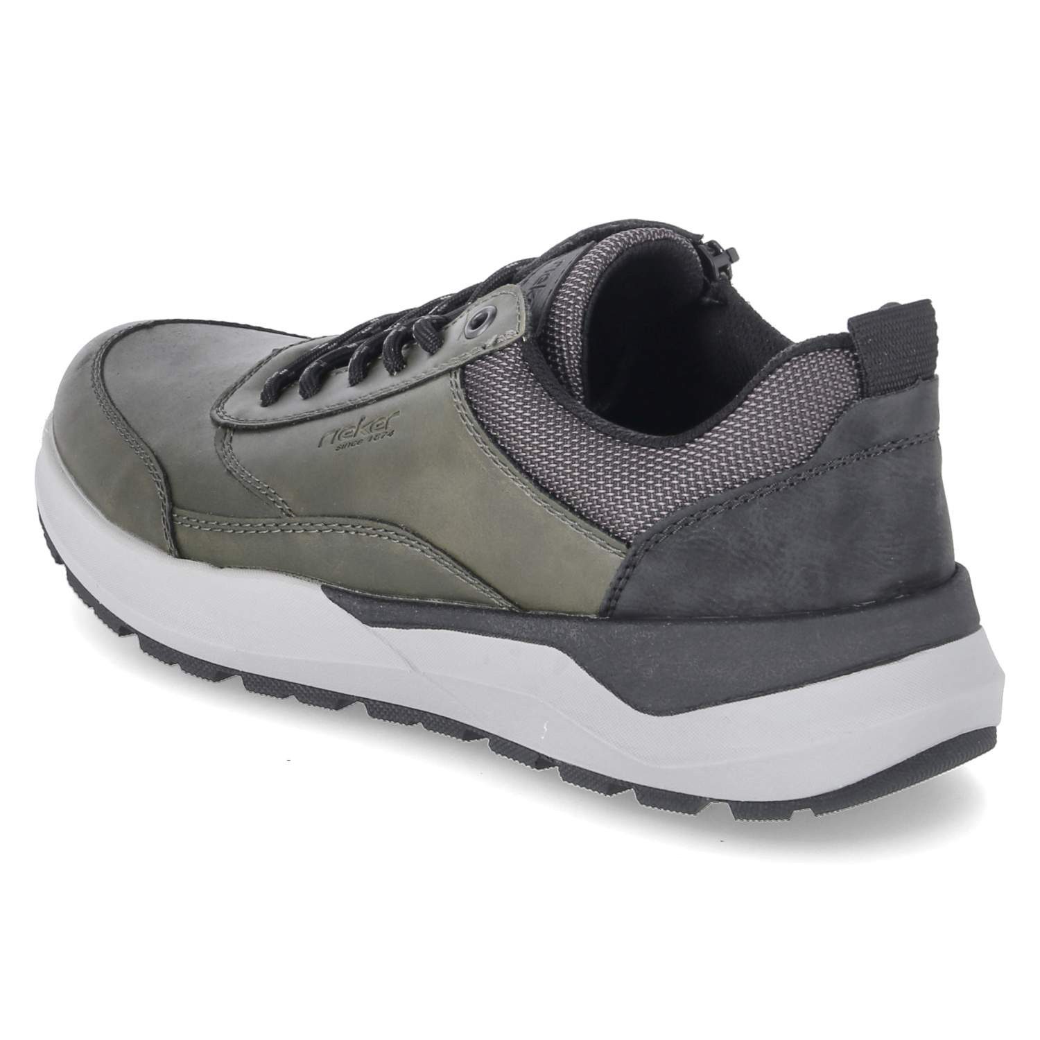 Rieker Rieker 06000-54 Herren Synthetik green Schnürschuh