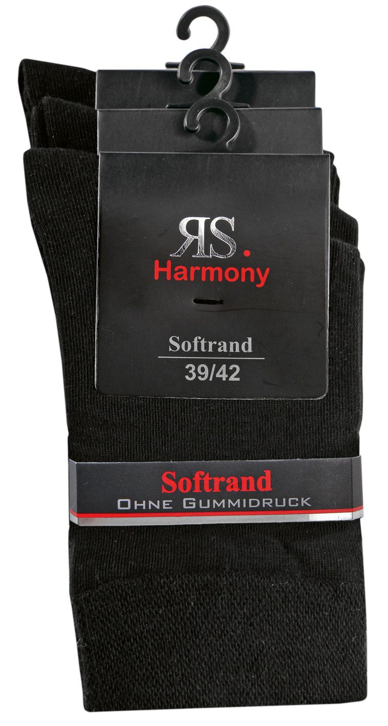 RS Harmony Socken RS. Harmony 13312 LADY STRUMPF 3er Pack 35-38, 39-42 schwarz