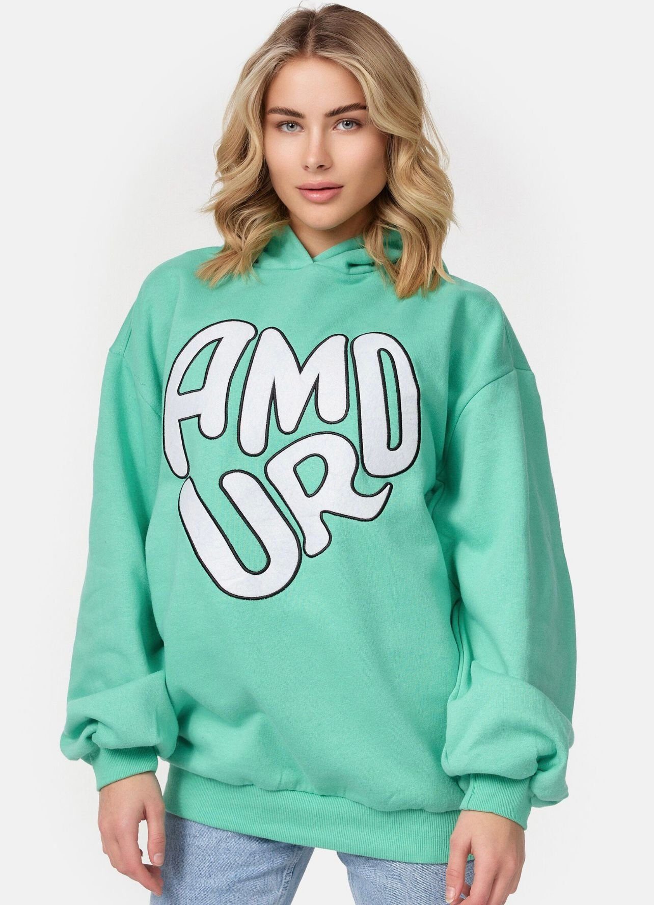 Worldclassca Hoodie Worldclassca Oversized Hoodie "AMOUR" günstig online kaufen