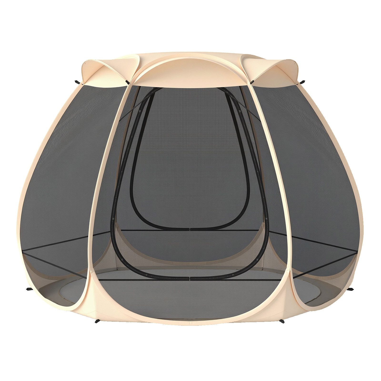 COSTWAY Wurfzelt, Personen: 6, faltbares Campingzelt mit Tragetasche