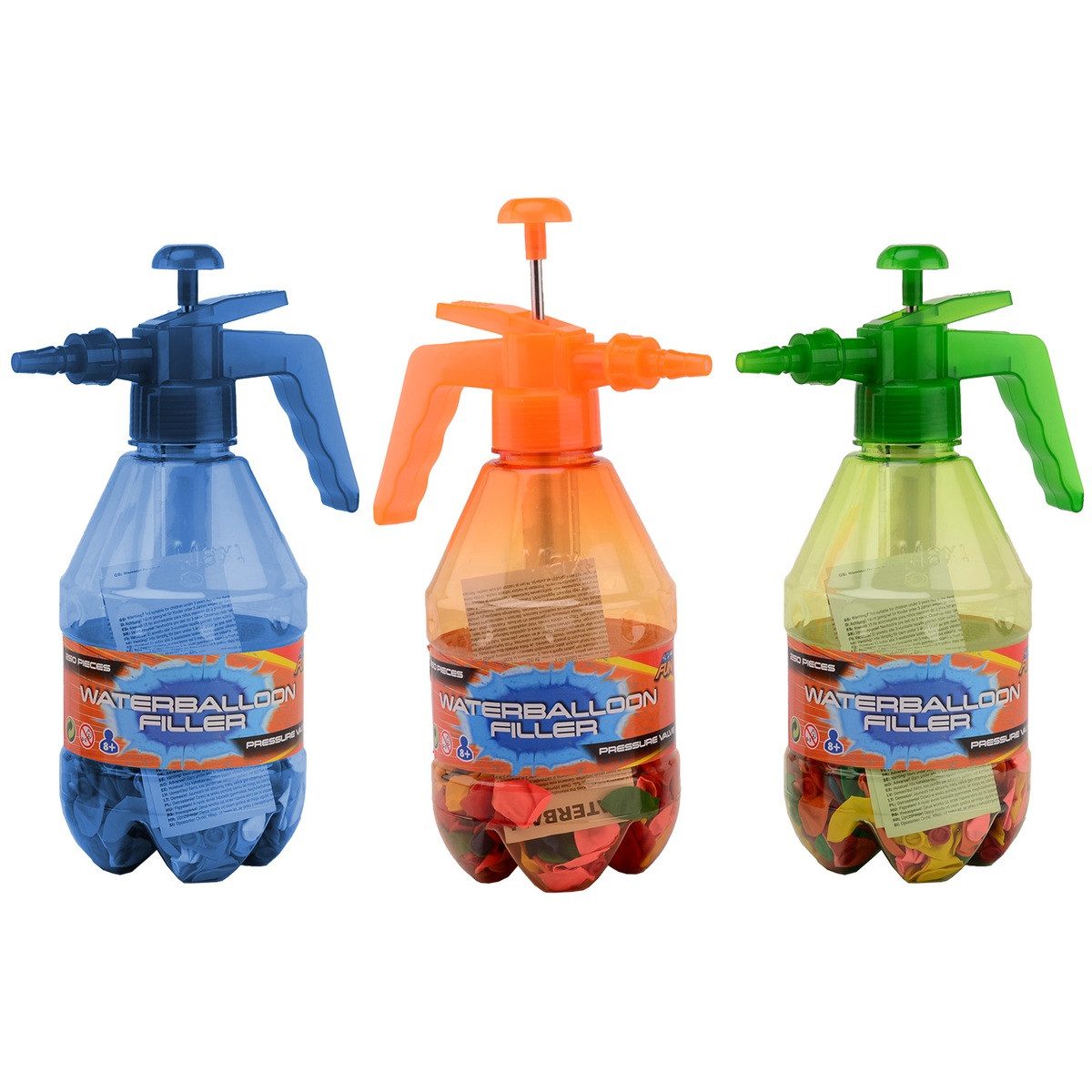 JOHNTOY Badespielzeug Wasserbomben Füller mit 250 Wasserbomben