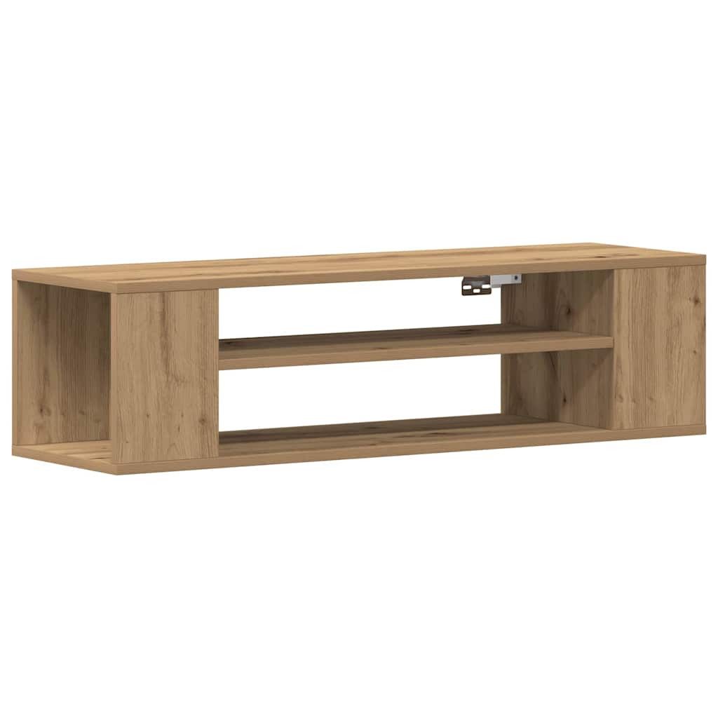 vidaXL TV-Schrank TV-Schränk 100 x 30 x 26,5 cm Artisan-Eiche Holzwerkstoff (1-St)