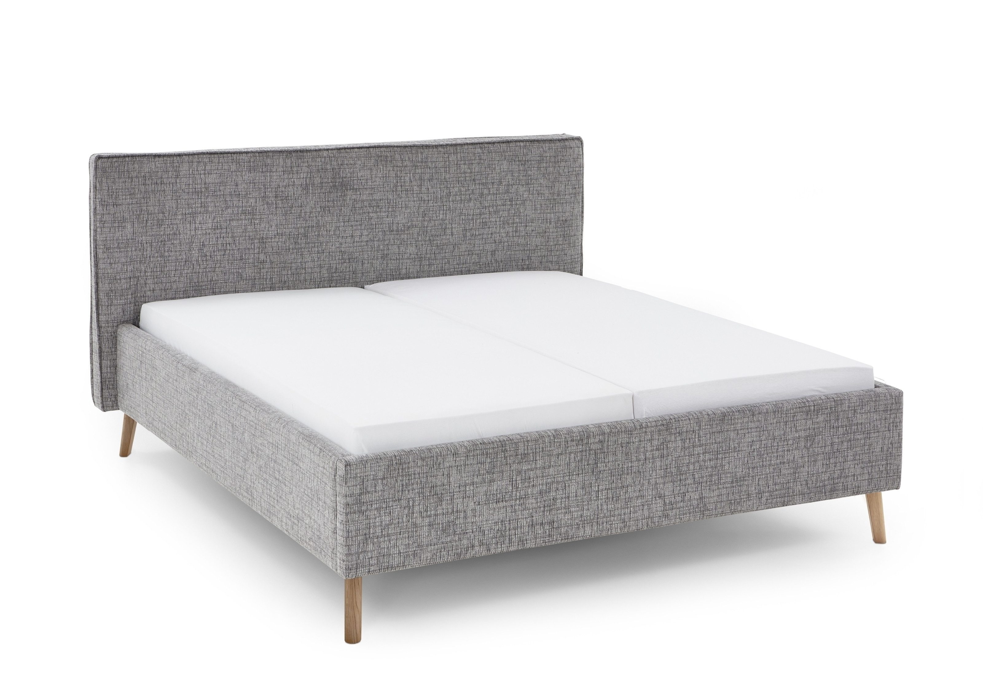 freiraum Polsterbett Riva, Liegefläche 160x200cm, Mouse, Stellmaß: 185x112x216cm (BxHxT)