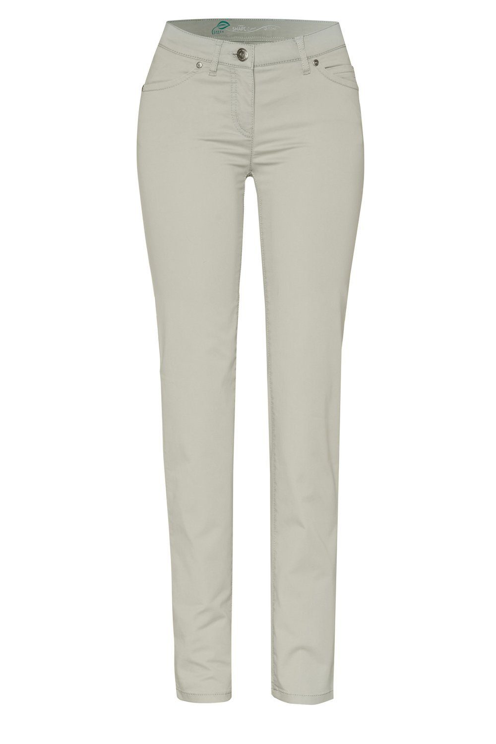 [Auf Bestellung gefertigte Produkte] TONI Stoffhose light Perfect Straight khaki Shape