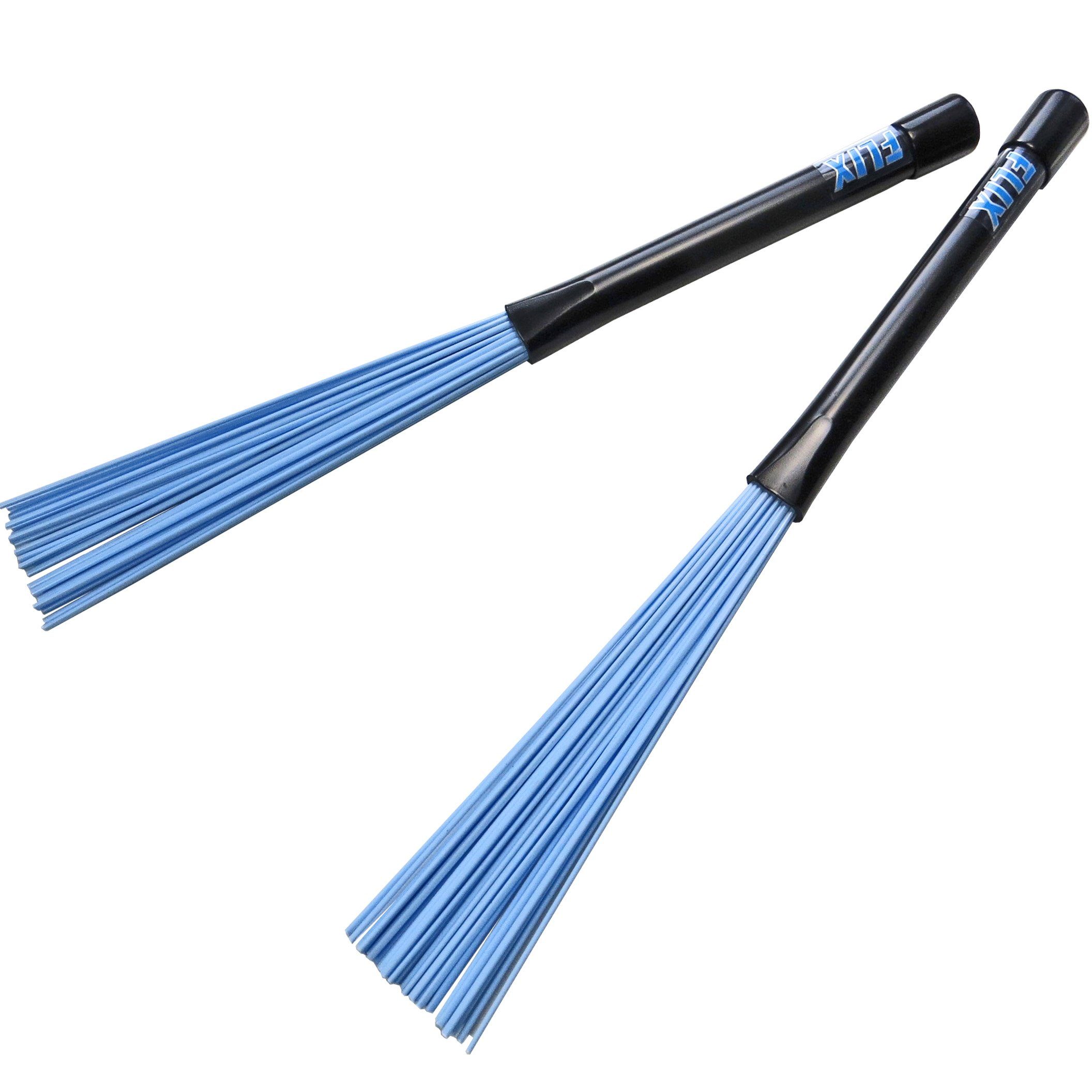 Flix Rods Flix FFR Rock Brush Besen (Flix Besen, 1 Paar), Hochwertige Besen