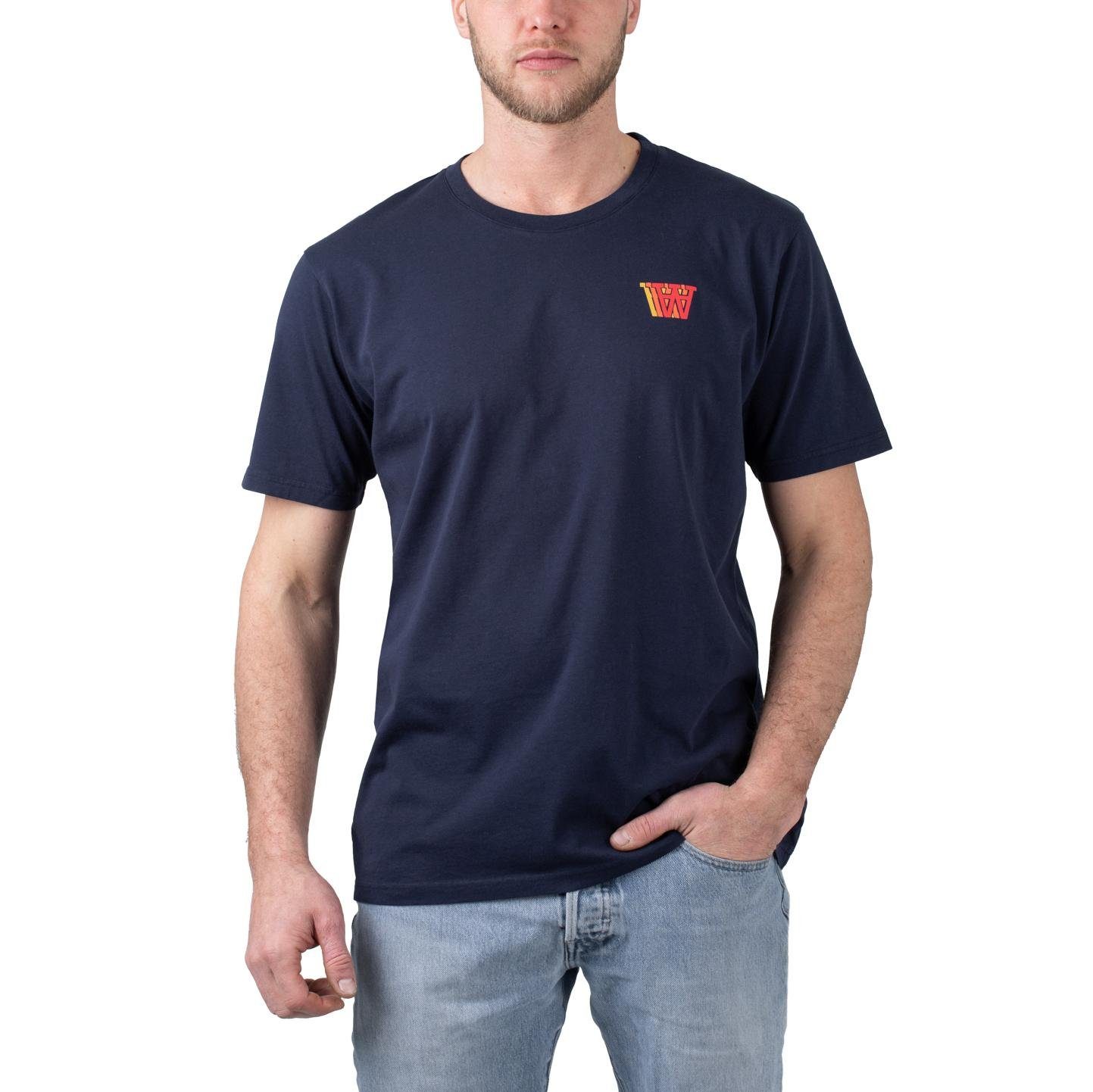 WOOD WOOD T-Shirt Wood Wood Ace Badge Logo Tee