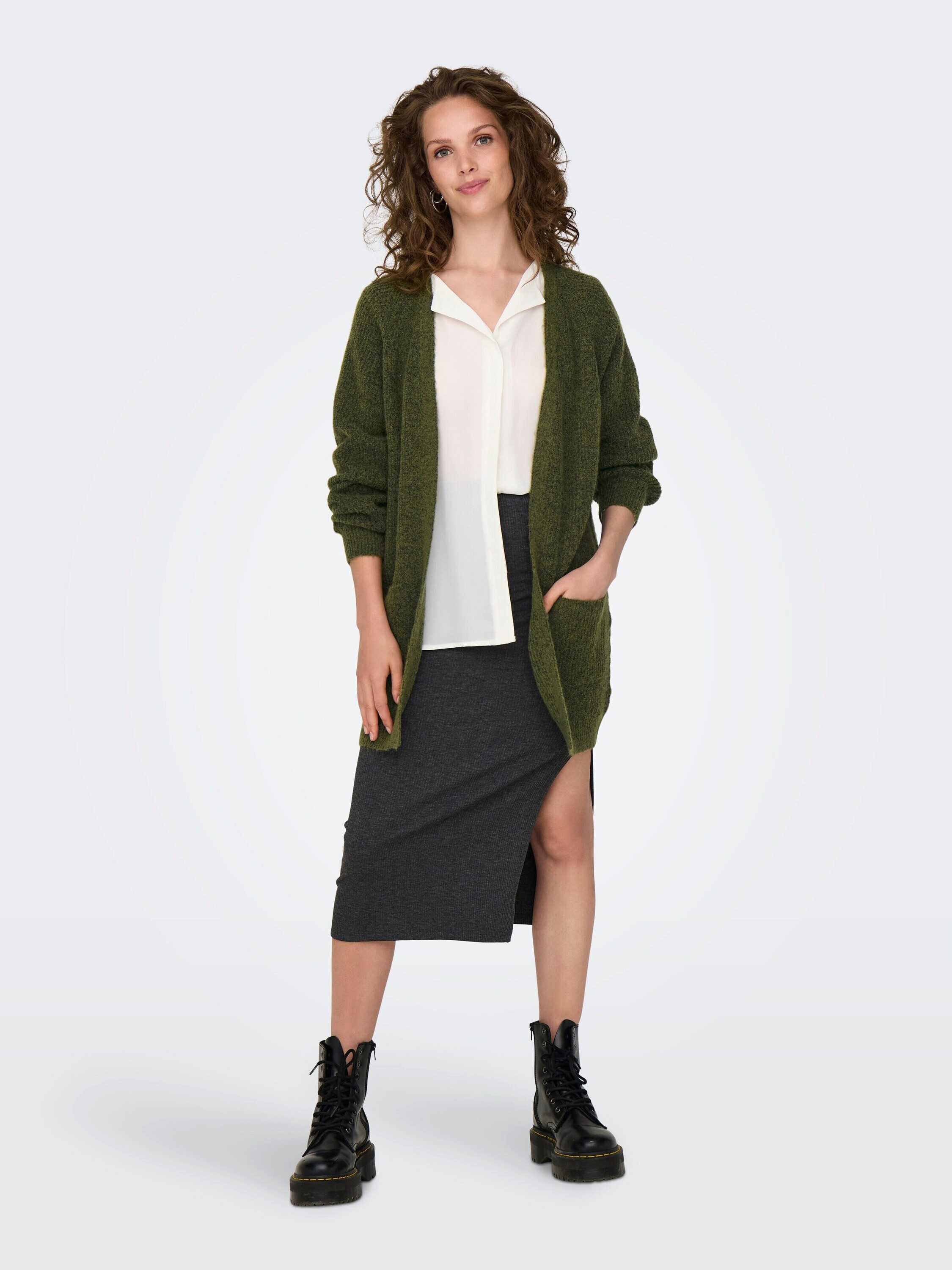 JDY Strickjacke JDYIngeborg (1-tlg) Plain/ohne Details günstig online kaufen