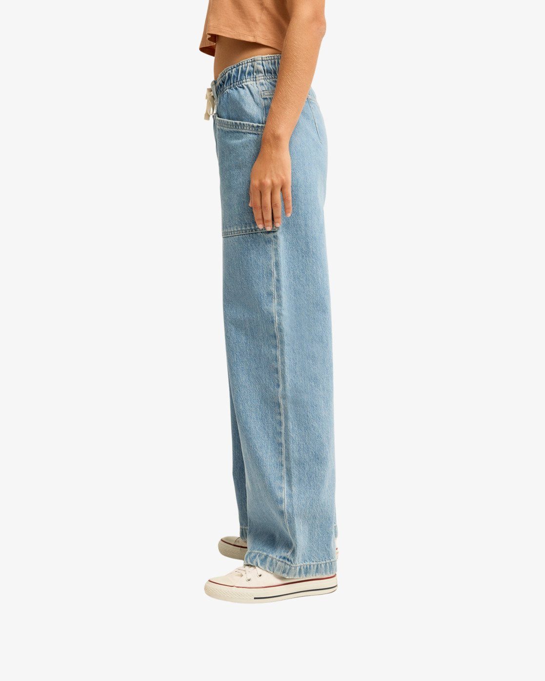 Billabong Gerade Jeans ZONTE DENIM mit normal-weiter Passform, aus Baumwolle, atmungsaktiv