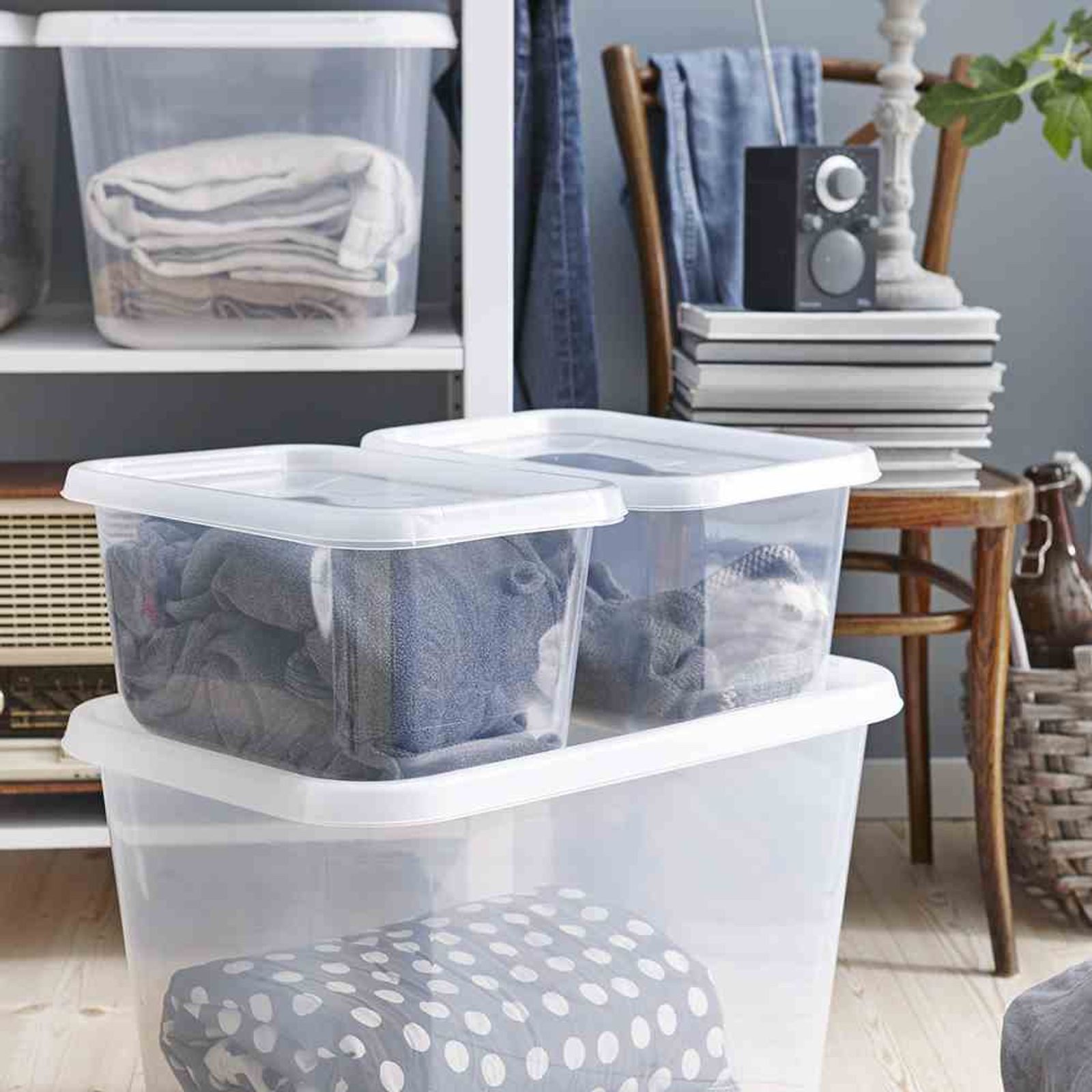 Orthex Aufbewahrungsbox BasicBox S 11 l transparent SmartStore Basic S