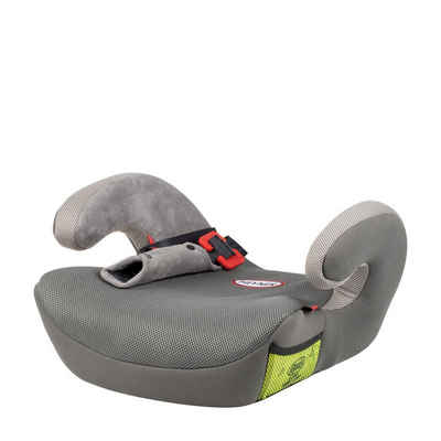 HEYNER Autokindersitz Kindersitzerhöhung Sitzerhöhung mit Gurtführung (15-36kg) grau
