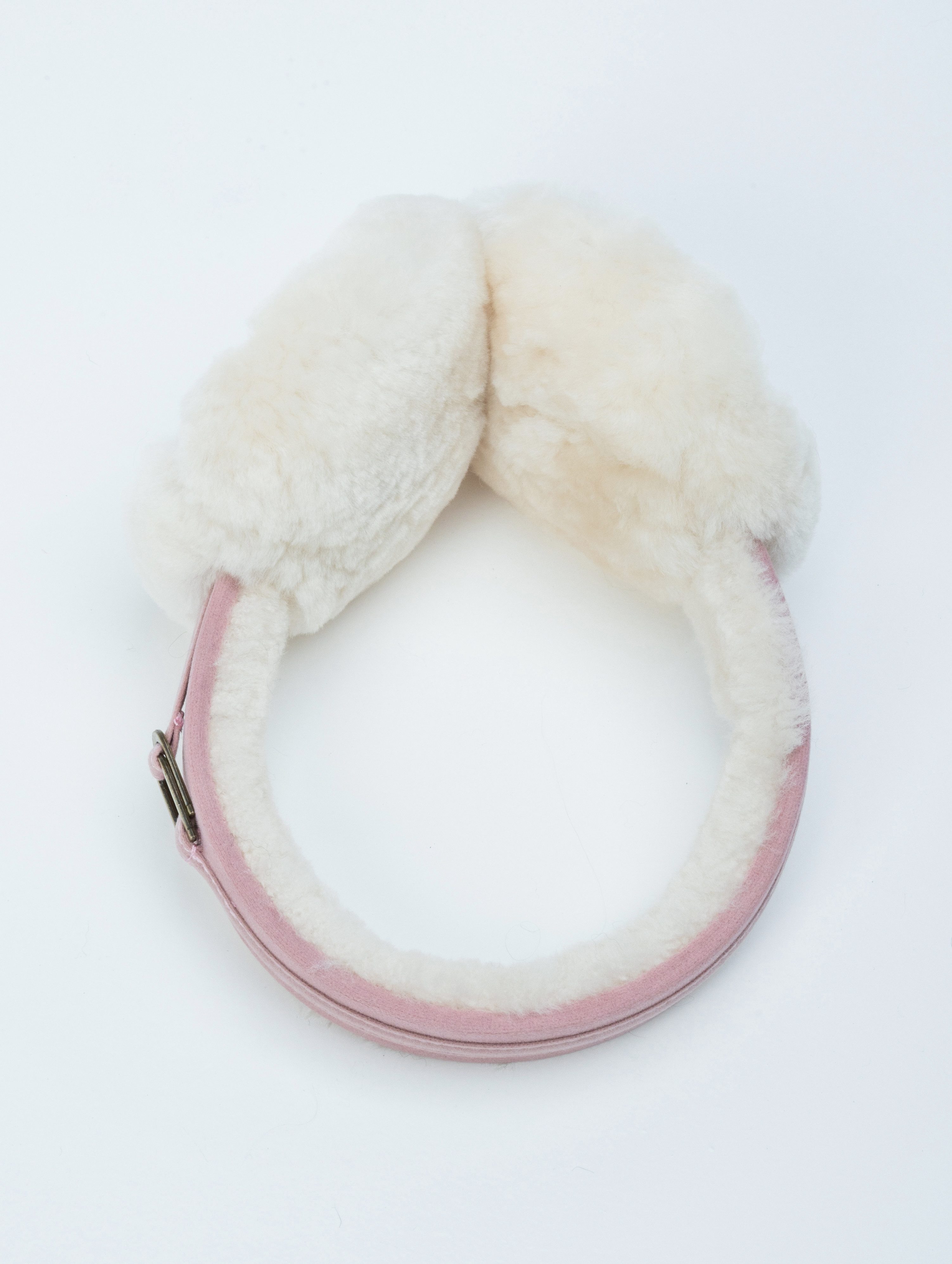 LIRA Deko Ohrenwärmer aus 100% Lammfell - Winter-Ohrenschützer weich & faltbar (Ohrwärmer) 100 % Lammfell, Einheitsgröße, kuschelig