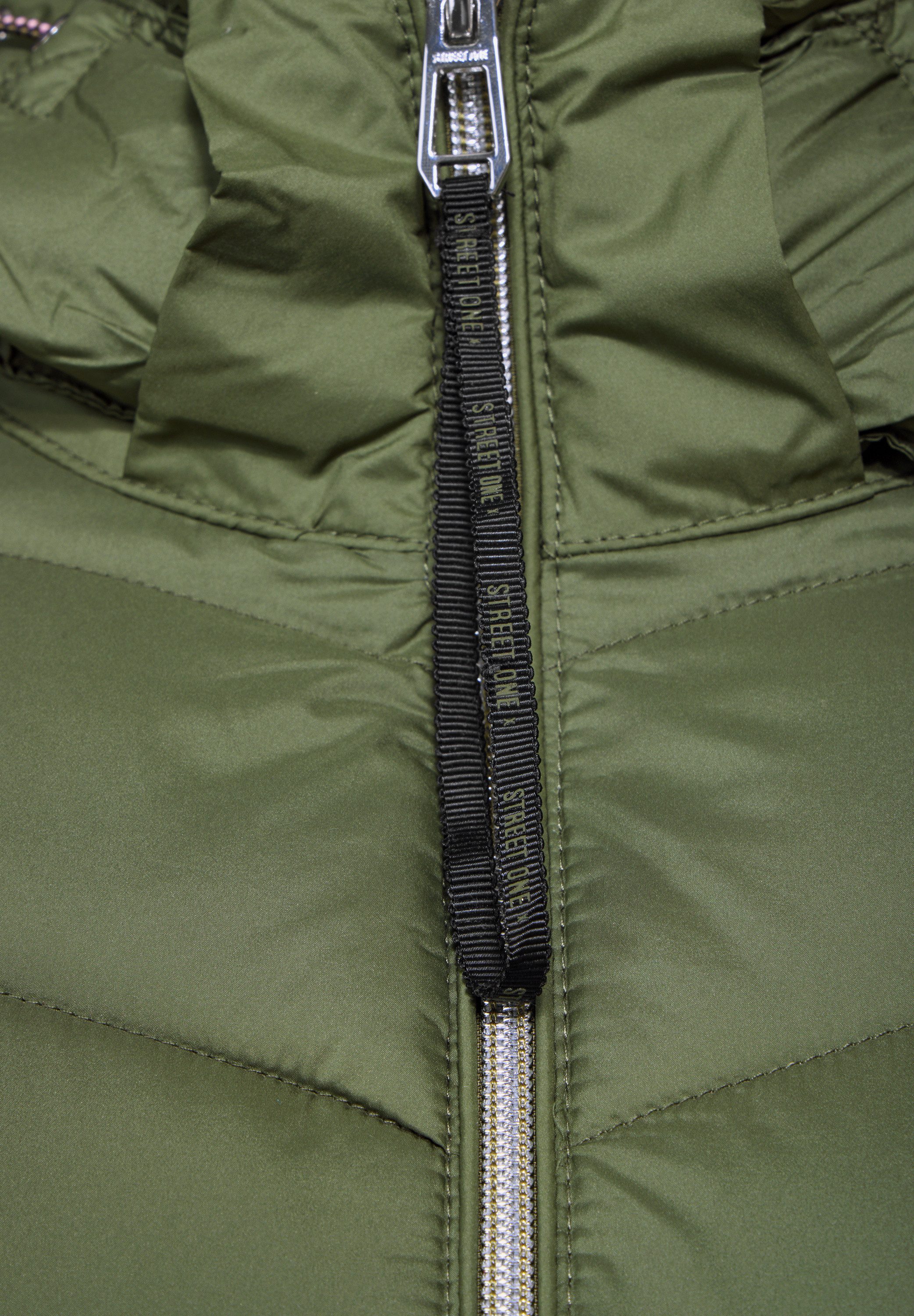 STREET ONE Steppjacke mit Kapuze