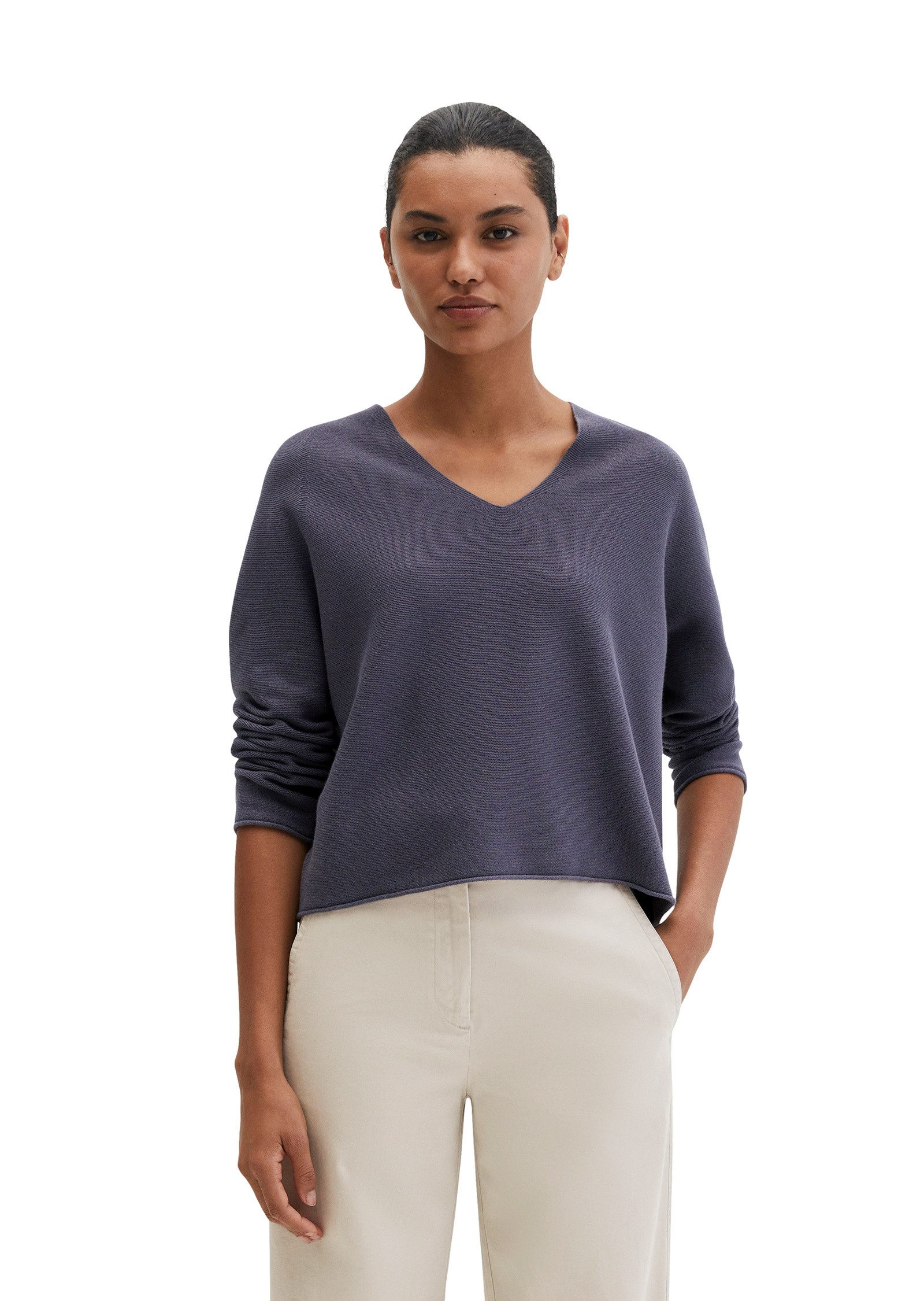 Marc O'Polo Strickpullover aus reiner Bio-Baumwolle