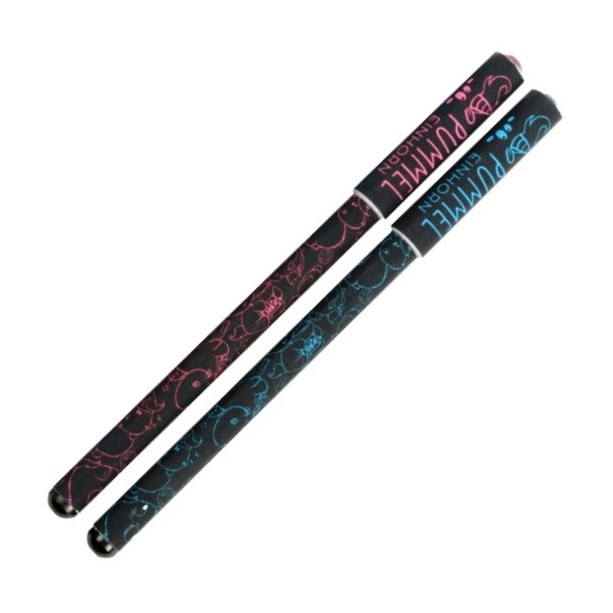 United Labels® Kugelschreiber Pummel & Friends Stifte 2er-Set - Pummeleinhorn