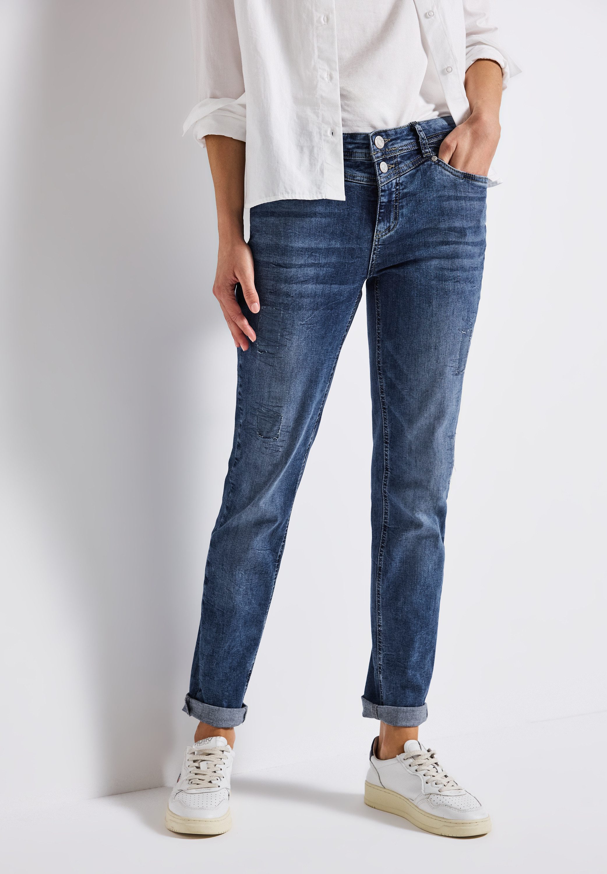 STREET ONE Regular-fit-Jeans Style Jane im günstig online kaufen