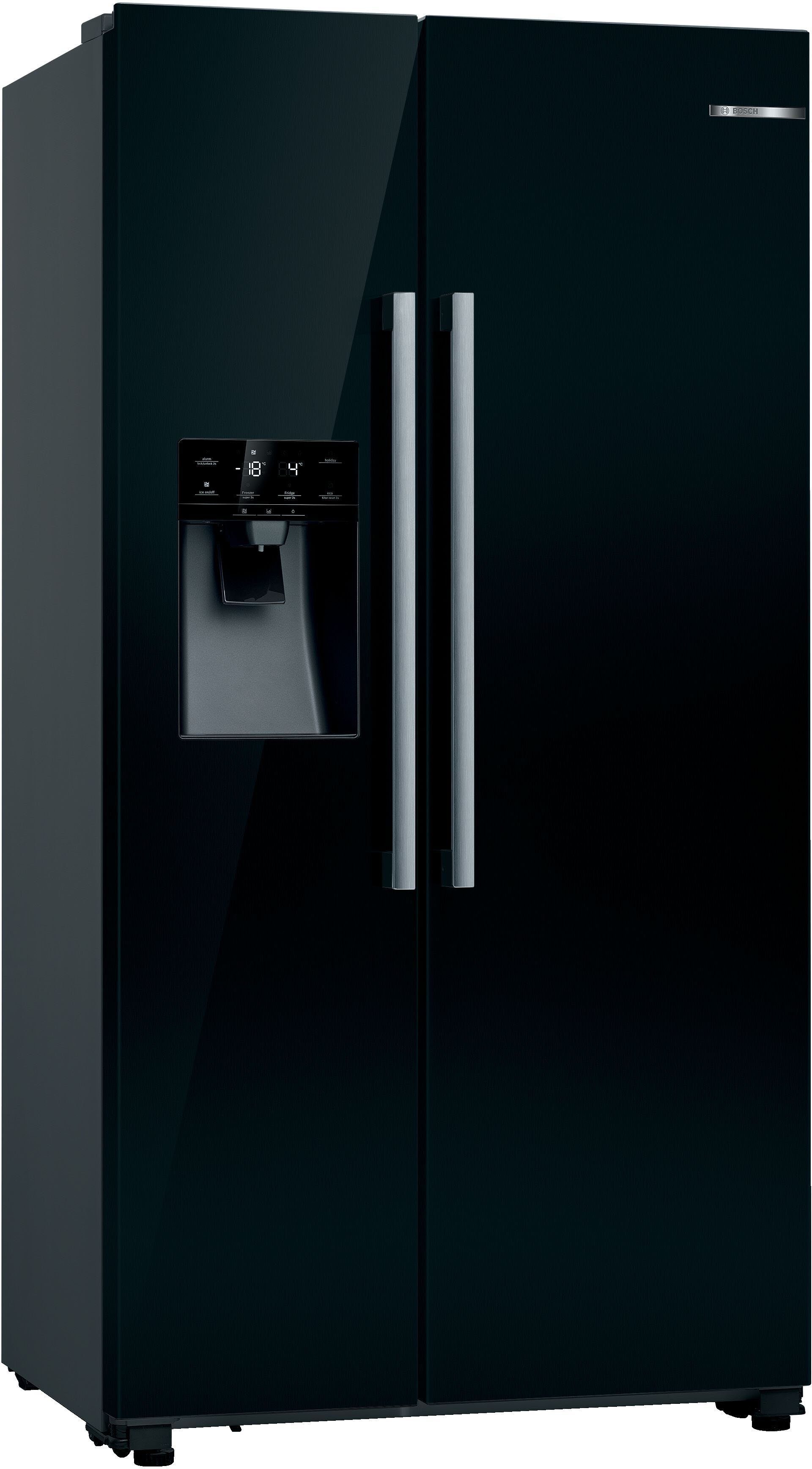 Schwarze Side-by-Side-Kühlschränke online kaufen | OTTO