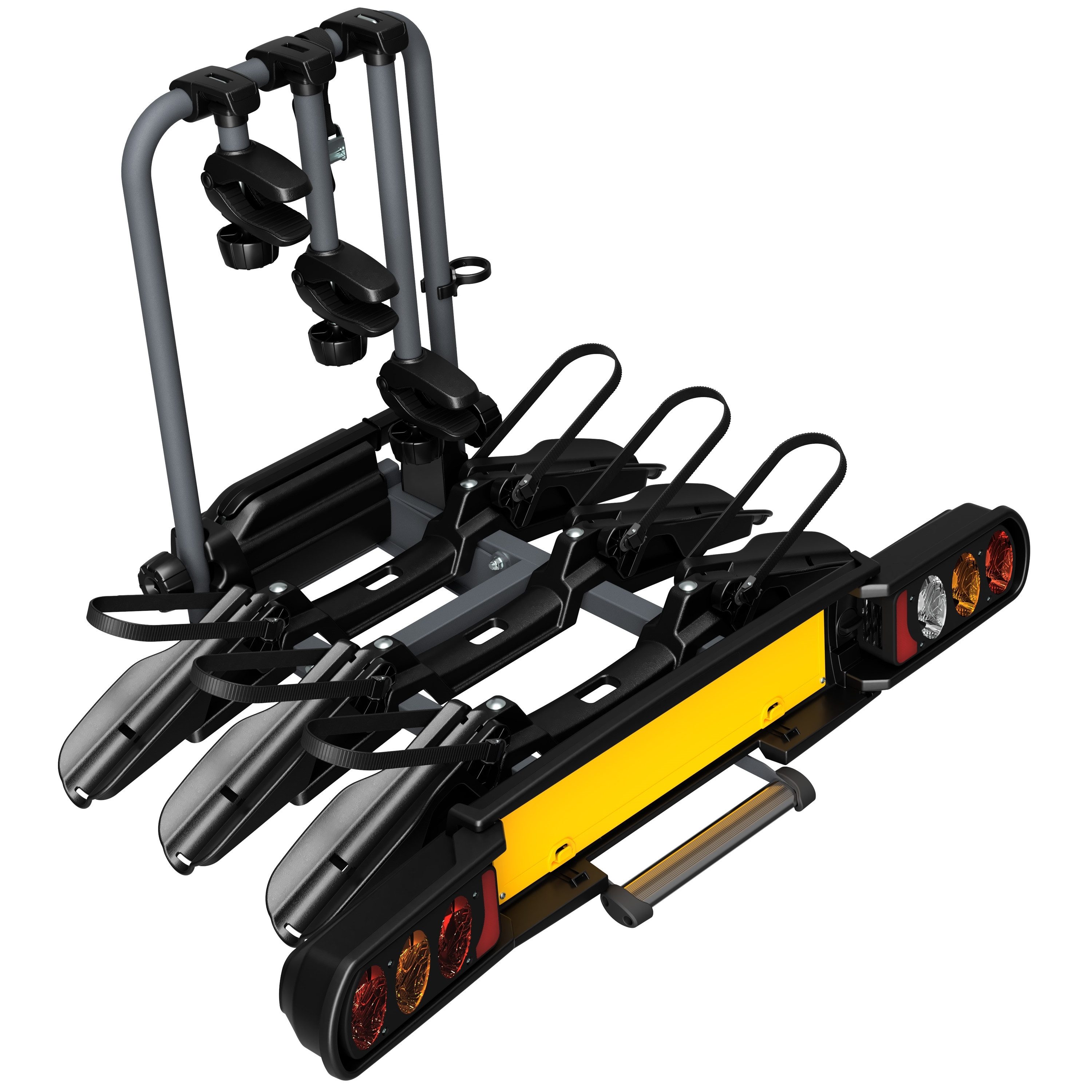 Kupplungsfahrradträger PERUZZO Fahrradträger PURE INSTINCT für 3 Bikes