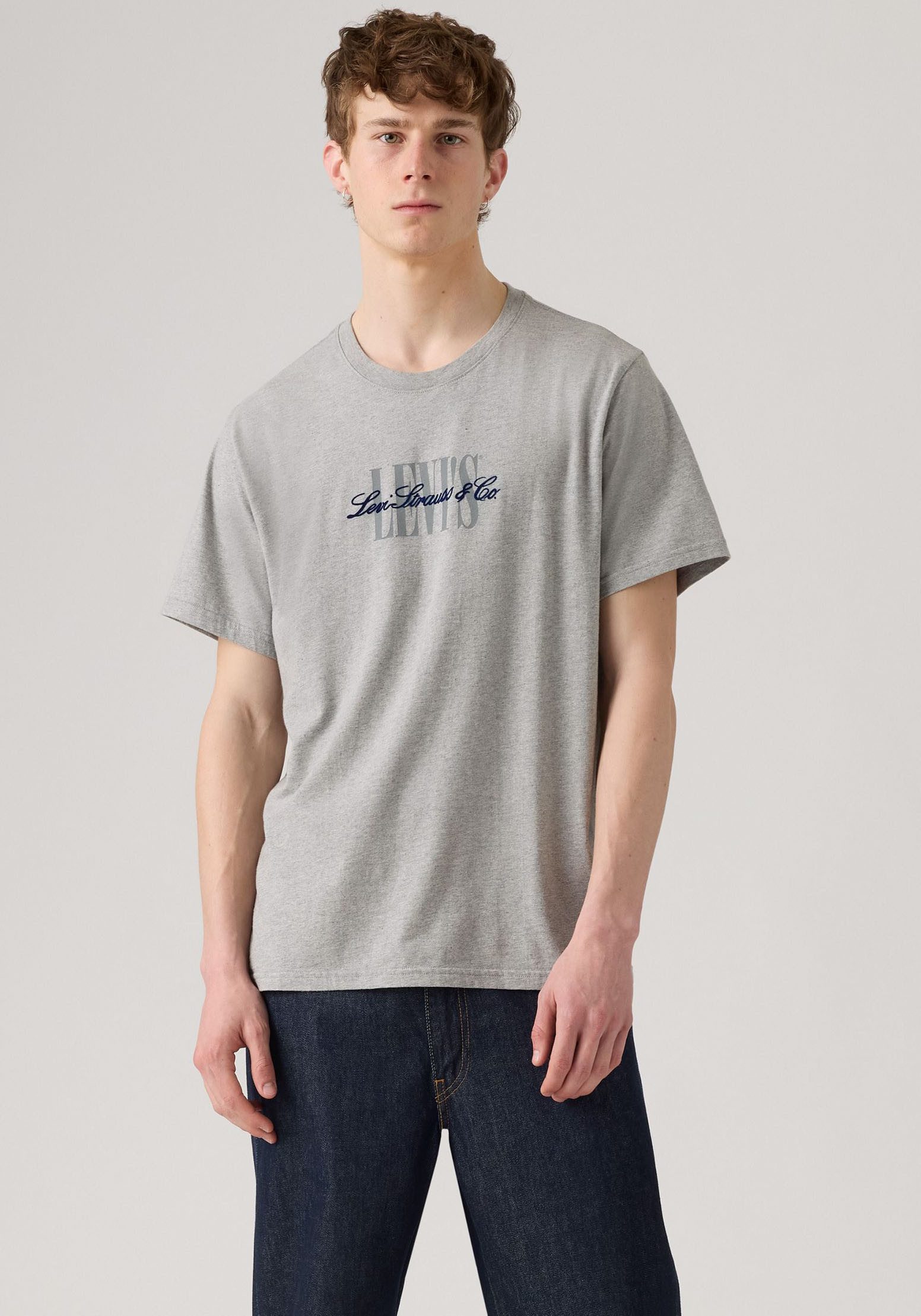 Levi's® T-Shirt RELAXED FIT TEE mit Logoschriftzug günstig online kaufen