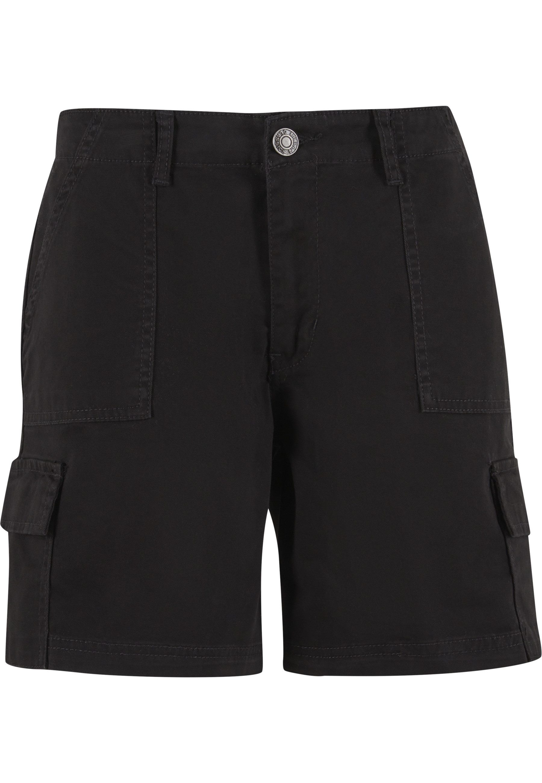 URBAN CLASSICS Cargoshorts Urban Classics Ladies Cotton Cargo Shorts (1-tlg)