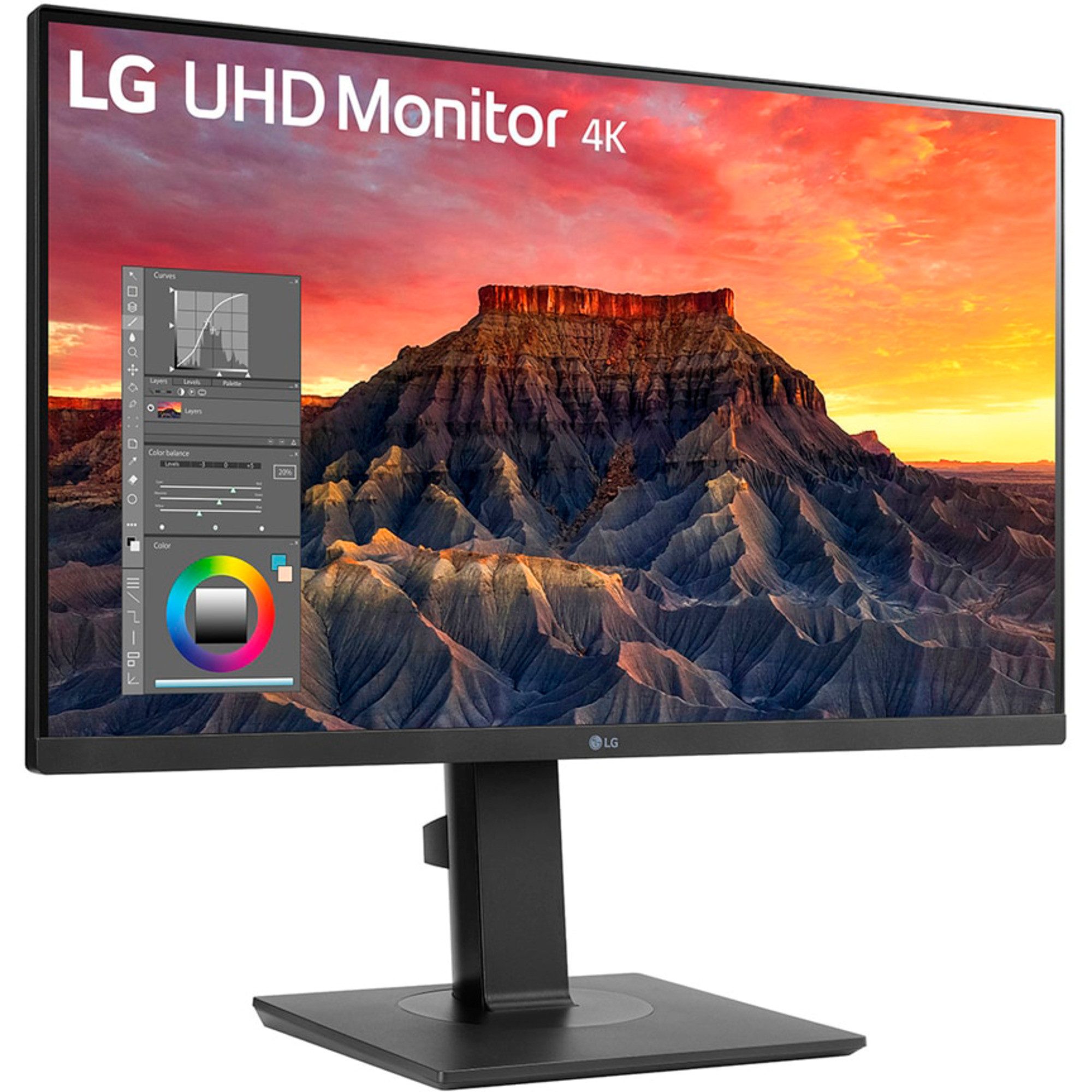 LG LG 27BQ65UB-B, LED-Monitor, (UltraHD/4K, IPS, TFT-Monitor (3840 x 2160 px)