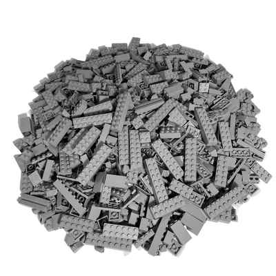 LEGO® Spielbausteine LEGO® Steine Sondersteine Hellgrau Gemischt NEU! Menge 200x, (Creativ-Set, 200 St), Made in Europe