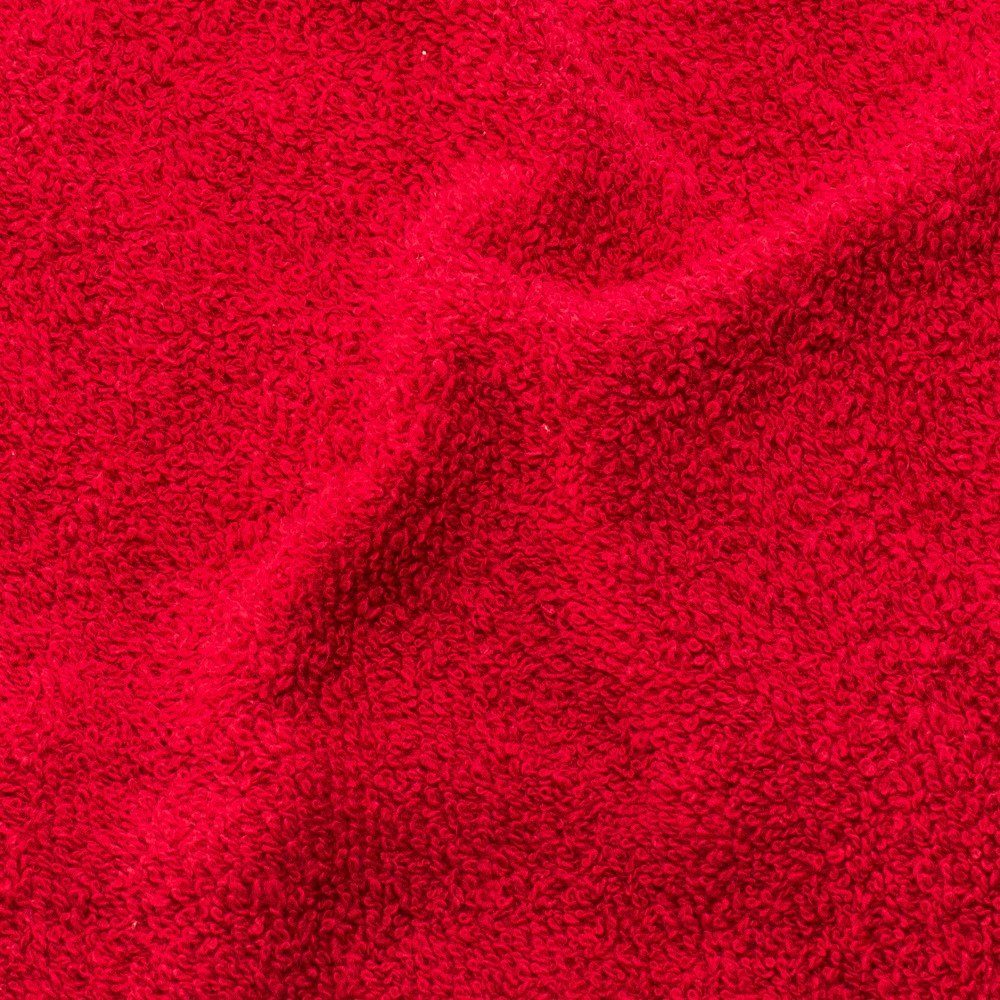 MatratzenL.A.B® Handtuch Set verpackt 23 Frotee, rot - g/m², cm Baumwolle, einzeln 100% 23 Aufhänger, mit 5-tlg), Rimini 500 70x140 Set, (Duschtücher Farben