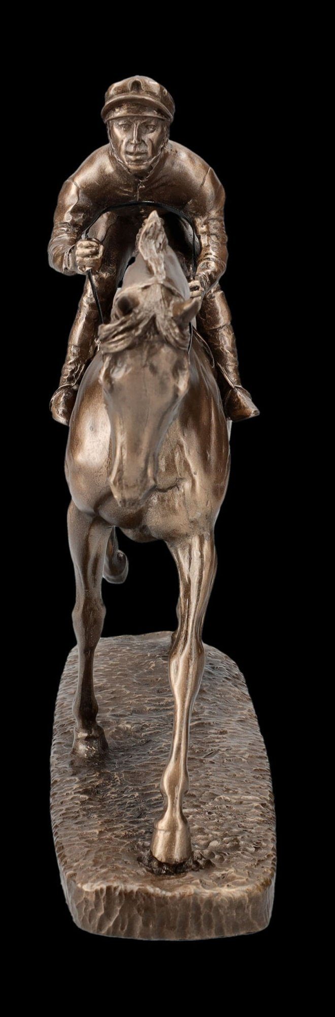 Favourite The Jockey Dekofigur Figur - Pferd Shop Reiter auf Figuren Tierfigur GmbH - - Dekofigur