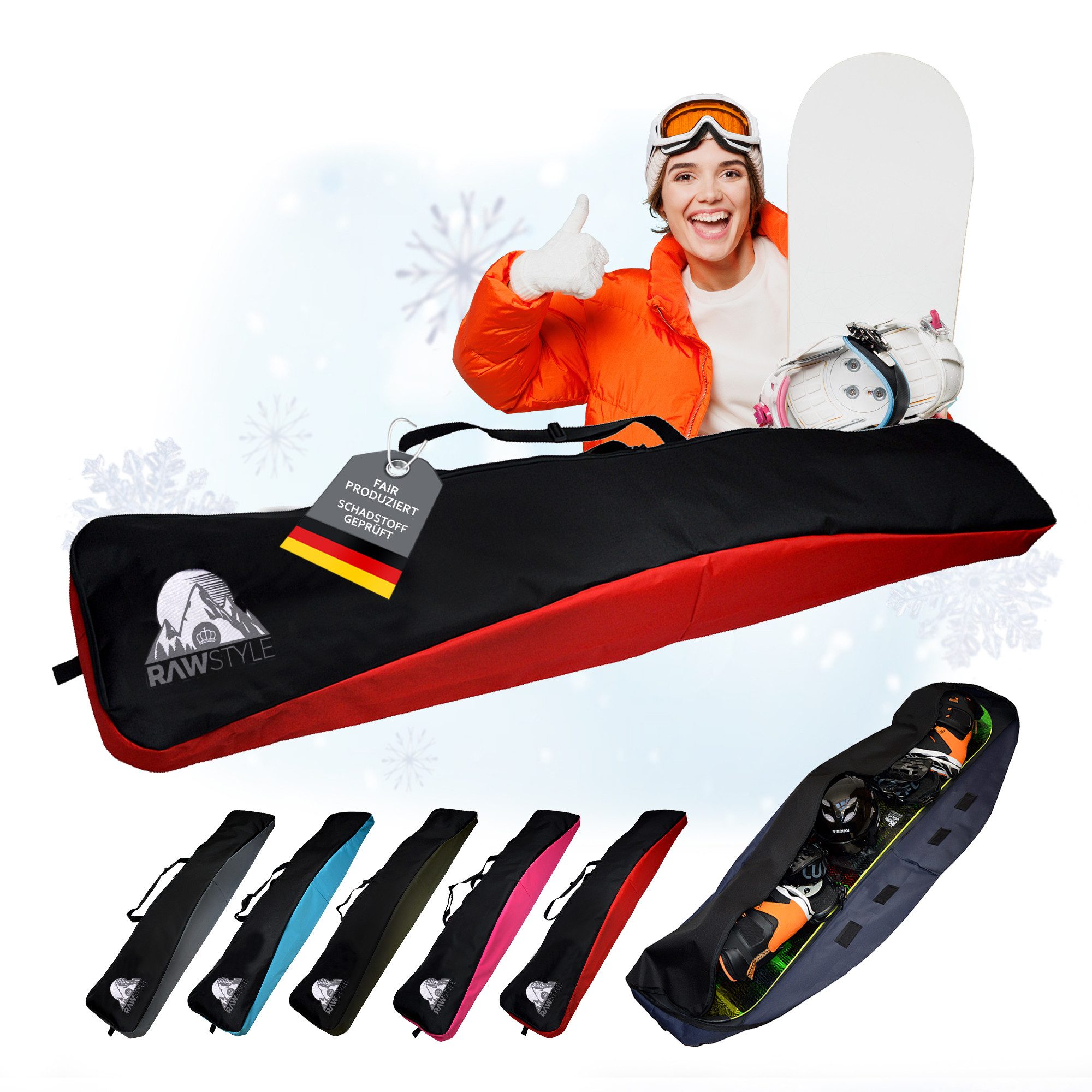 Skitasche Snowboardrucksack Universalgröße 170cmx Snowboardtasche wasserdicht