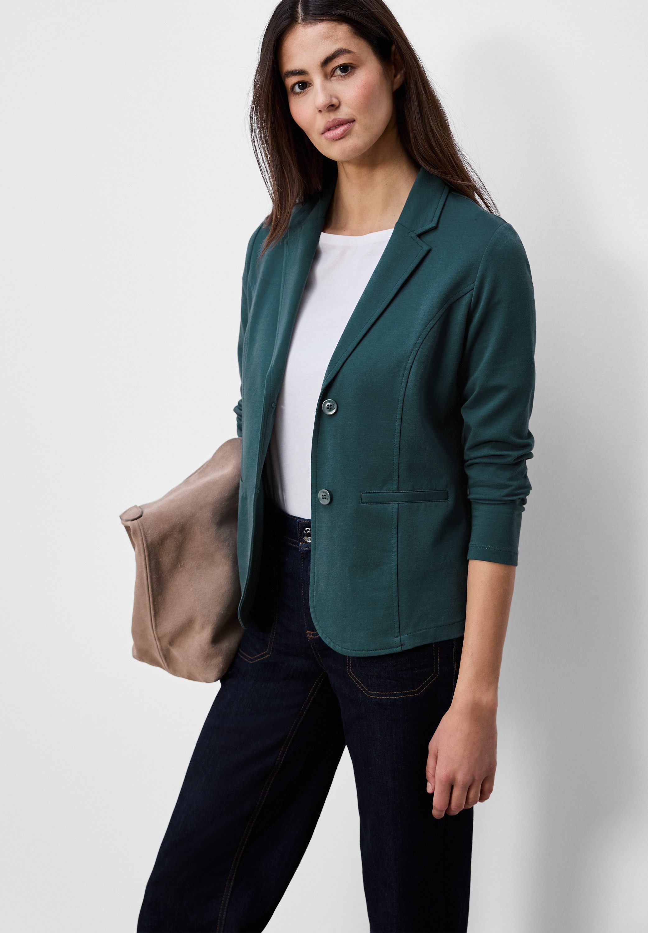 STREET ONE Sweatblazer im soften Baumwoll-Mix