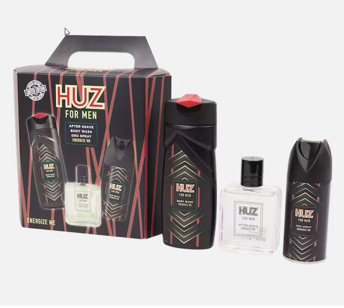 Spectrum Pflege-Geschenkset Huz Geschenkset SPA Men 3 tlg. 500 ml, 500 ml
