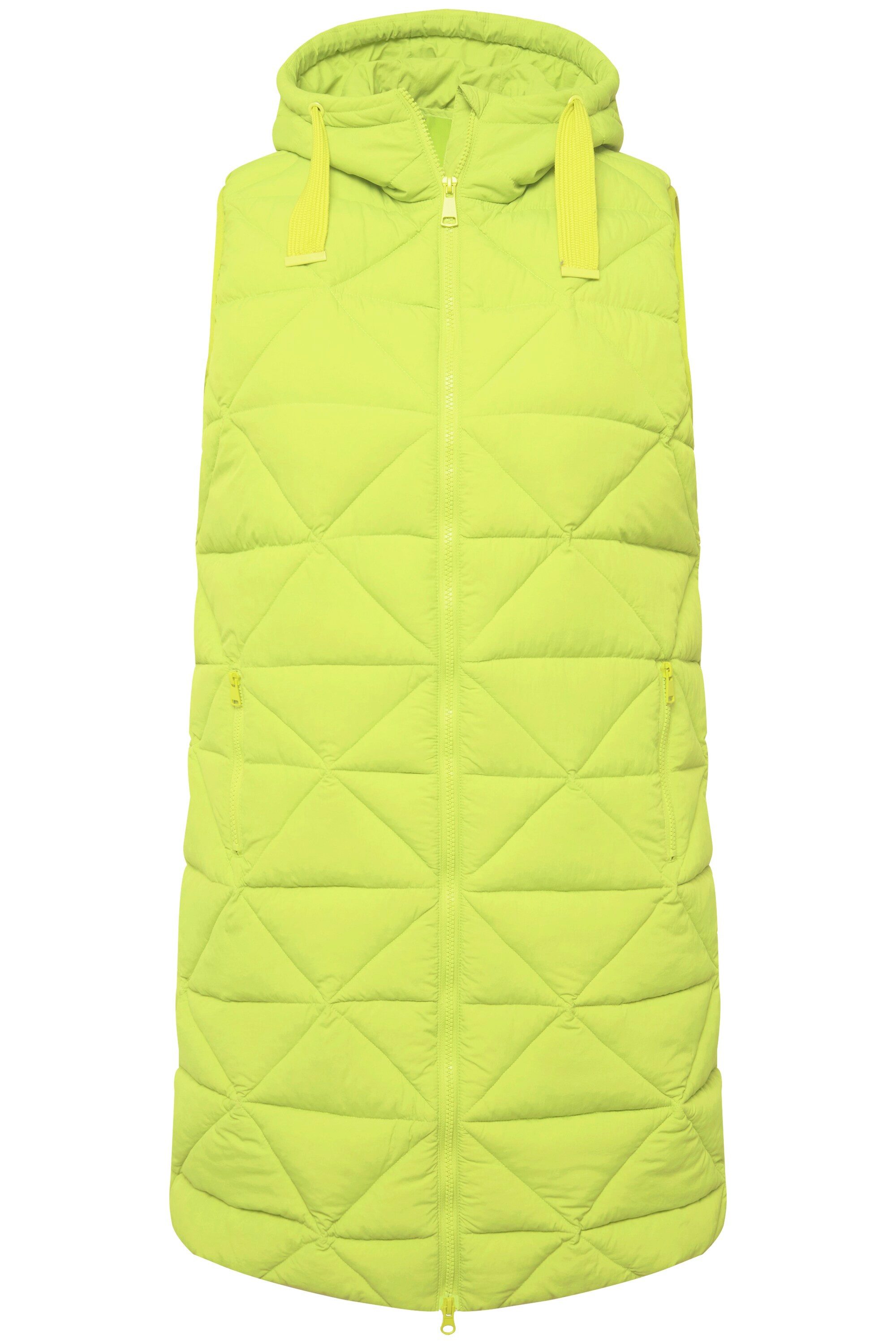 Ulla Popken Steppweste Long-Steppweste A-Linie Kapuze günstig online kaufen