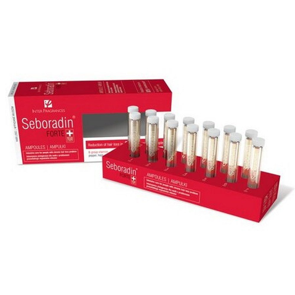 Seboradin Haarpflege-Set Forte-Ampullen gegen Haarausfall 14 x 5,5ml