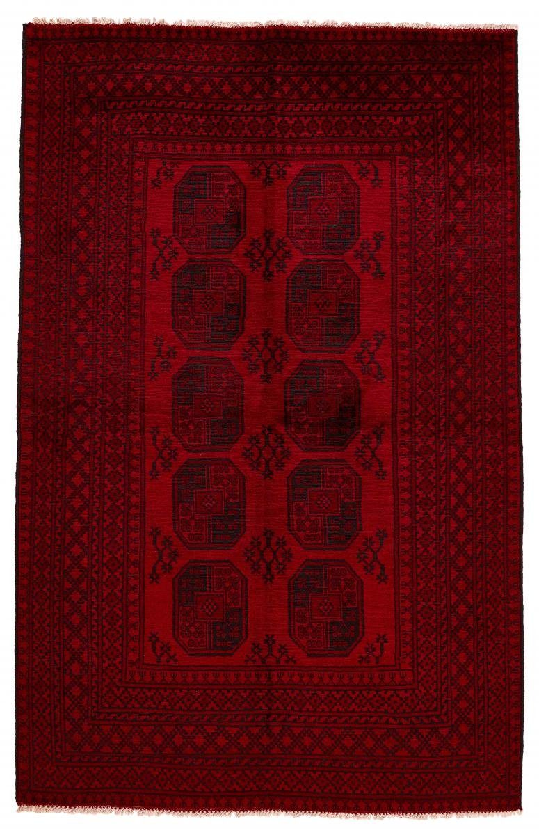 Orientteppich Afghan Akhche rechteckig, Nain 6 Orientteppich, 159x248 Höhe: Trading, Handgeknüpfter mm