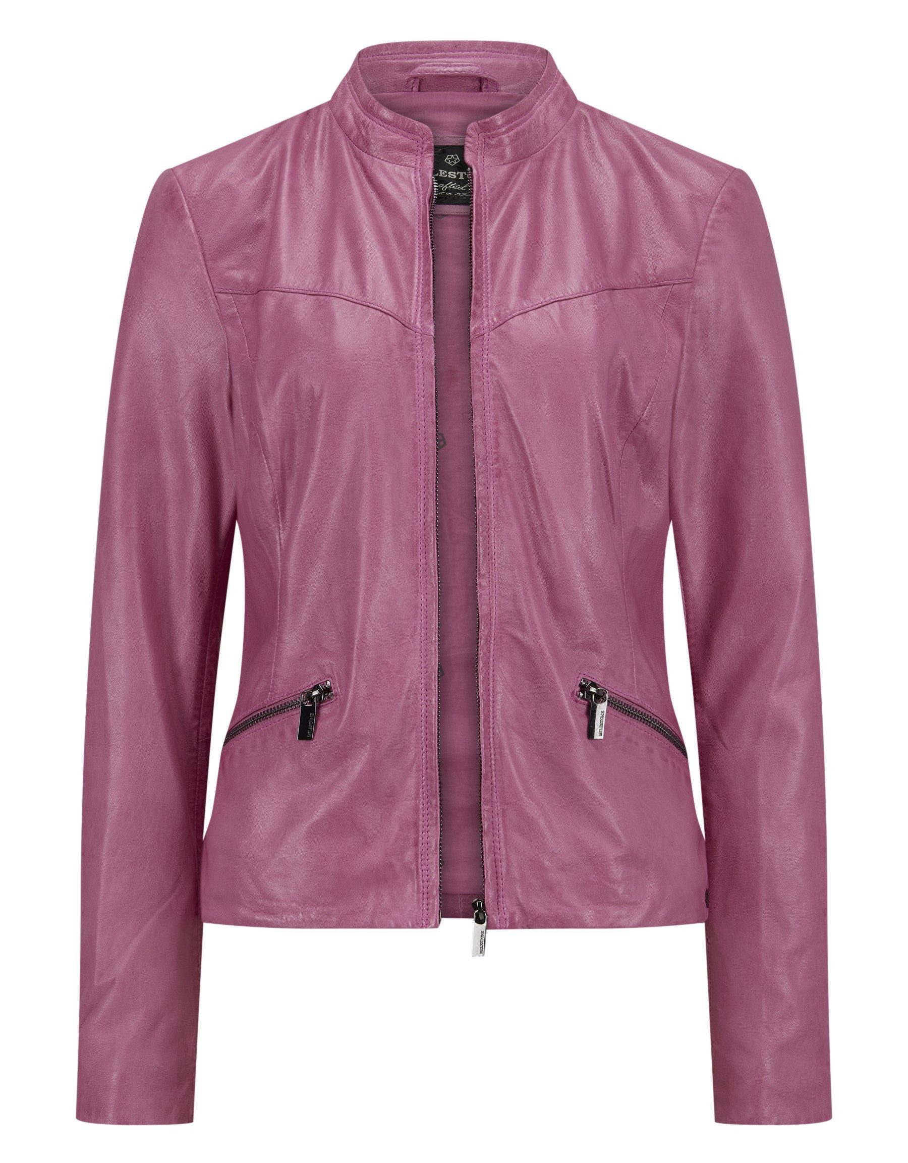 Milestone Lederjacke MSComet Bikerjacke aus Lammleder günstig online kaufen