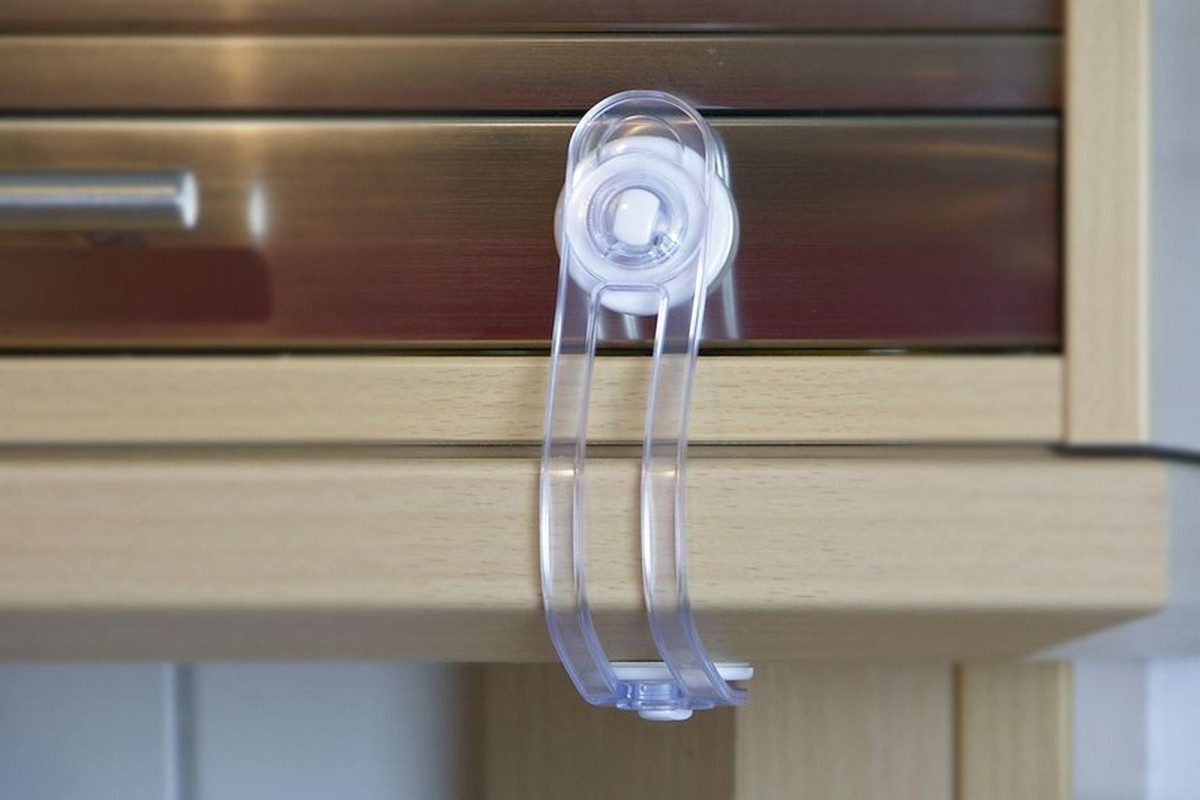 Kettenschloss Universalriegel BS 817 transparent