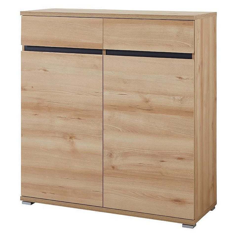 Lomadox Garderobe LISSOBA-01 (5-tlg), Garderoben Set, 4-teilig, Edelbuche, B x H x T: ca. 212 x 200 x 40 cm