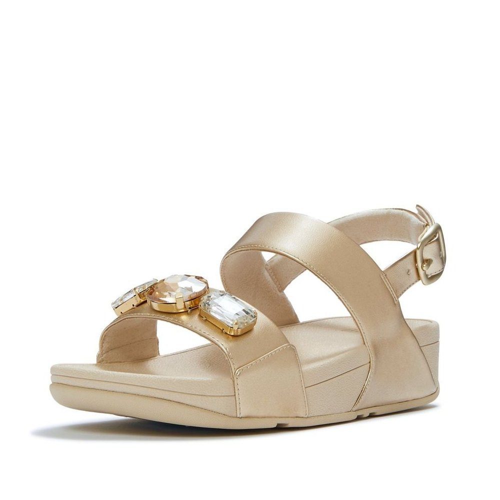 Fitflop Lulu Ultra-Jewel Metallic Back-Strap Sandals Sandale