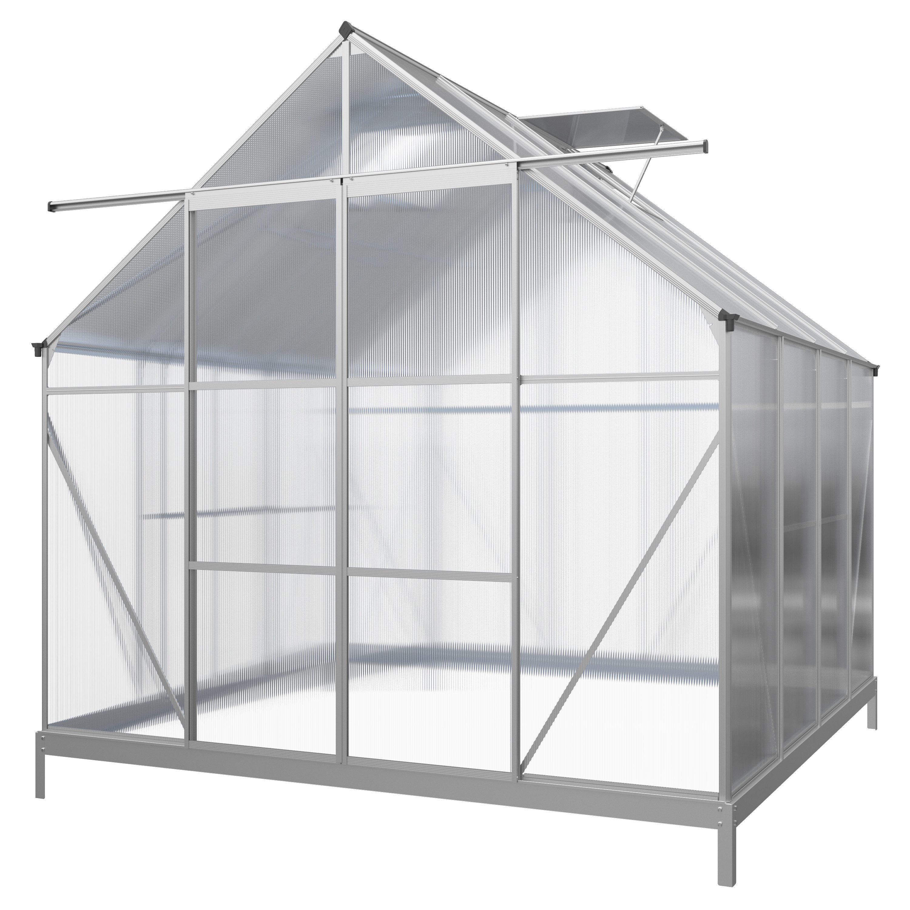 KONIFERA Gewächshaus, BxTxH: 240 x 248 ...