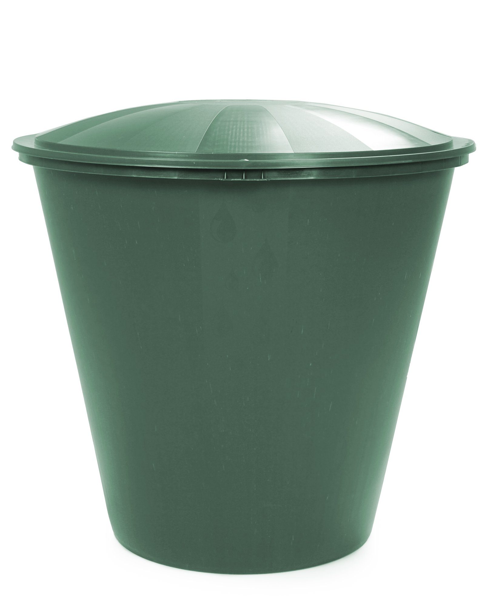 ONDIS24 Wassertank Ondis24 Wassertank Regenwassertonne Regenwasserfass Fass (1 St), Aqua Regentonne mit Deckel grün 210 Liter, Ständer separat erhältlich