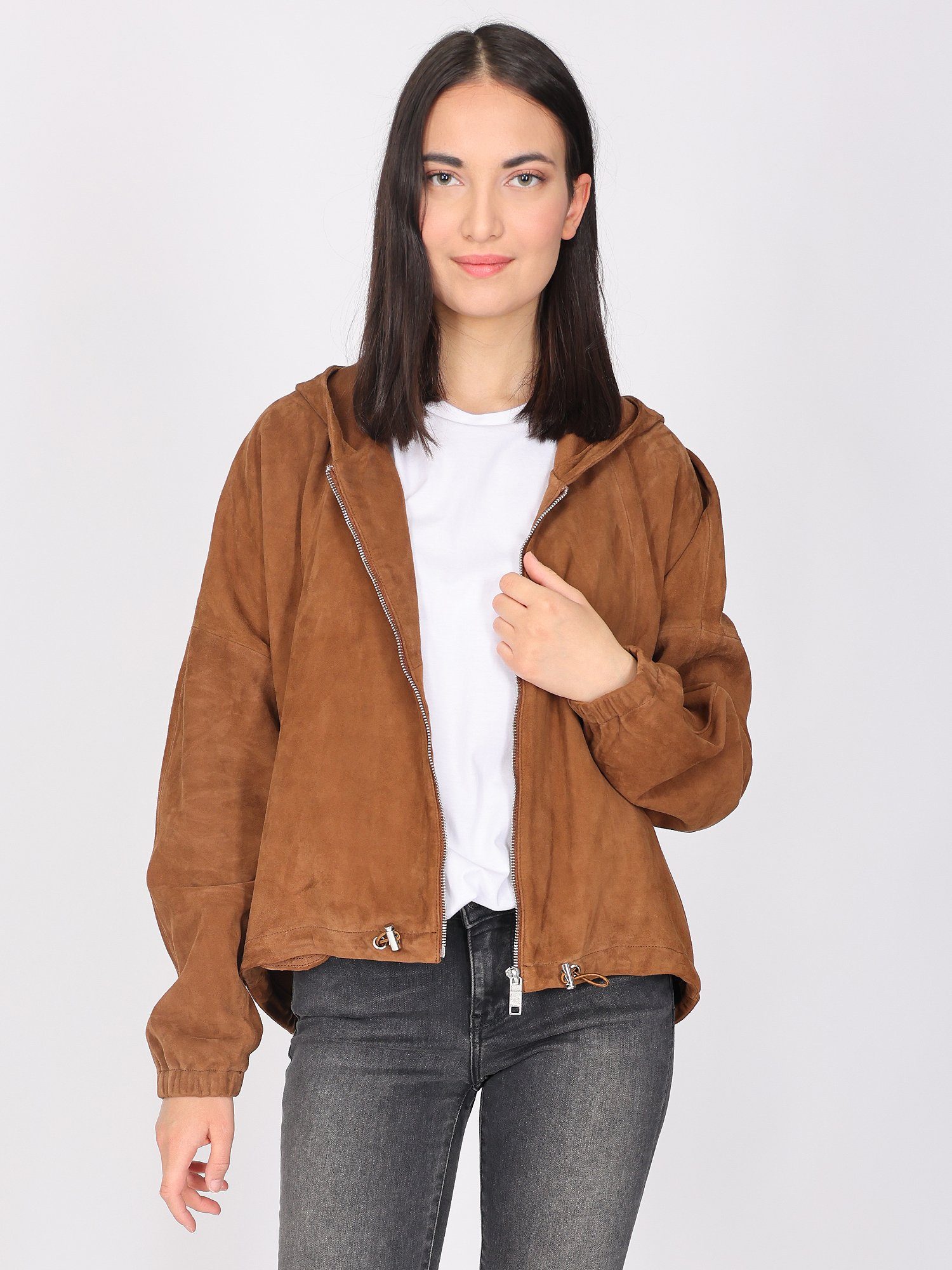 Maze Lederjacke cognac 4202173