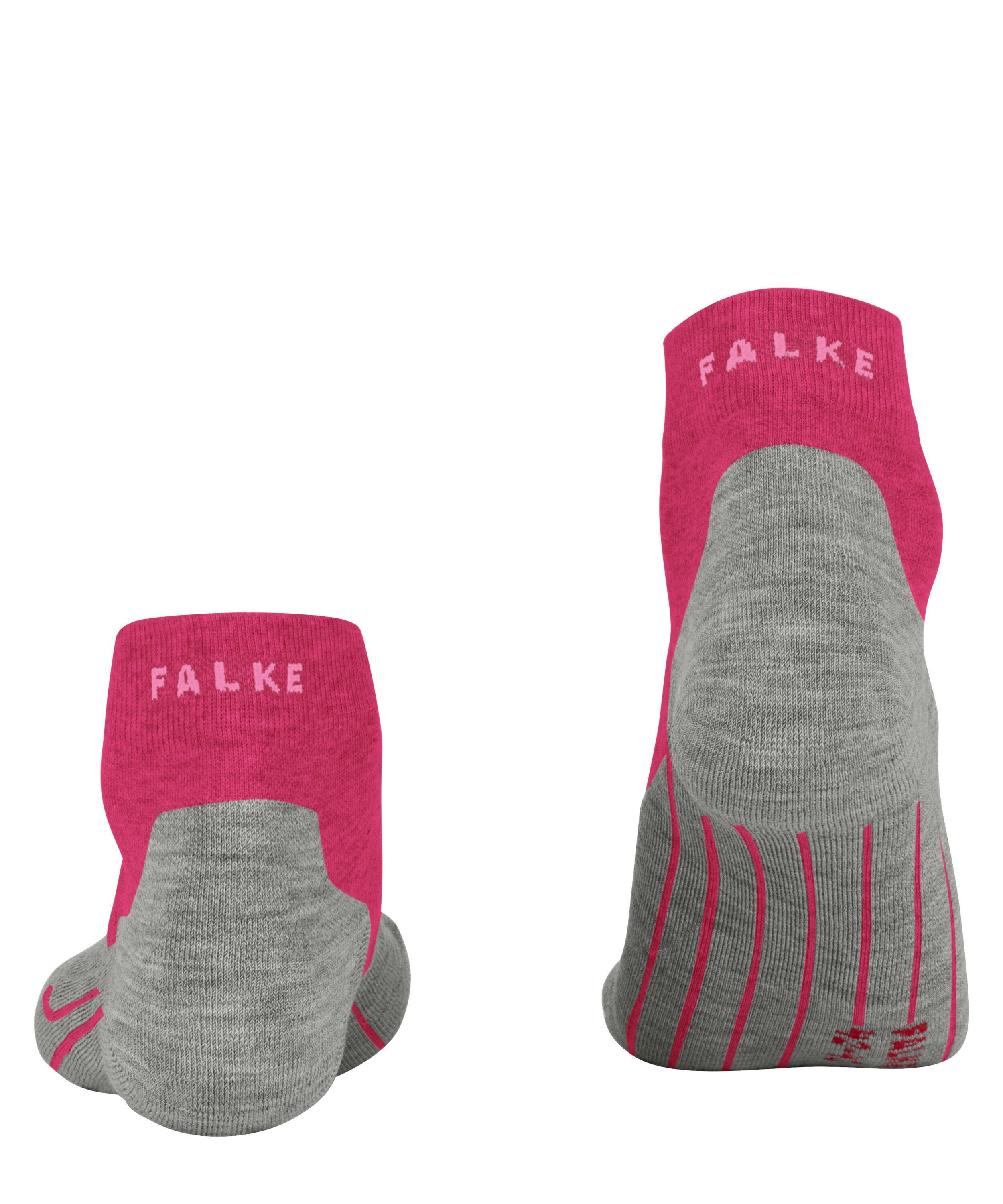 FALKE Kurzsocken GO2 Short Kurzsocken (1-Paar) mit mittelstarker Polsterung für Spikeschuhe