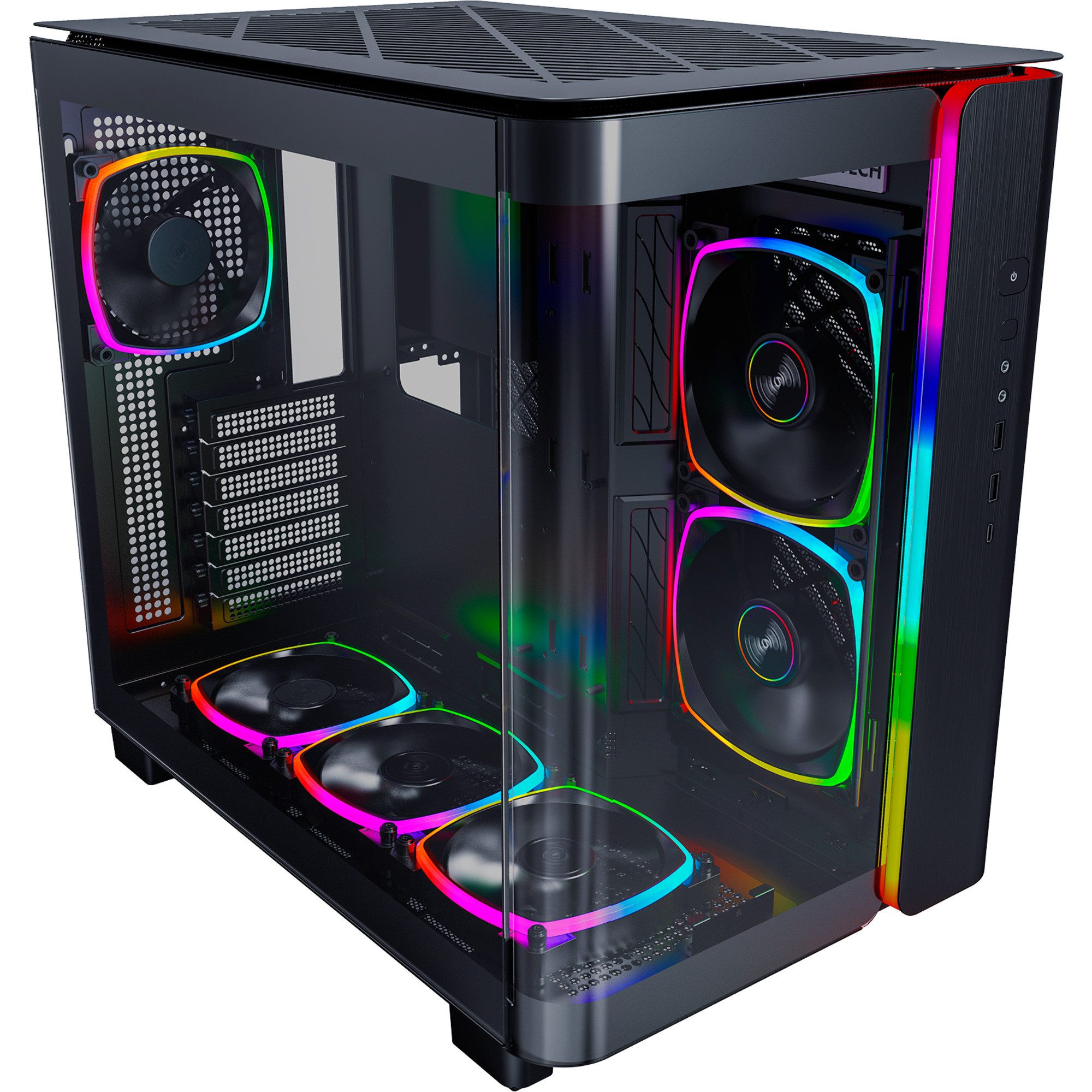 PC-Gehäuse Montech KING 95 PRO, Tower-Gehäuse, (Tempered